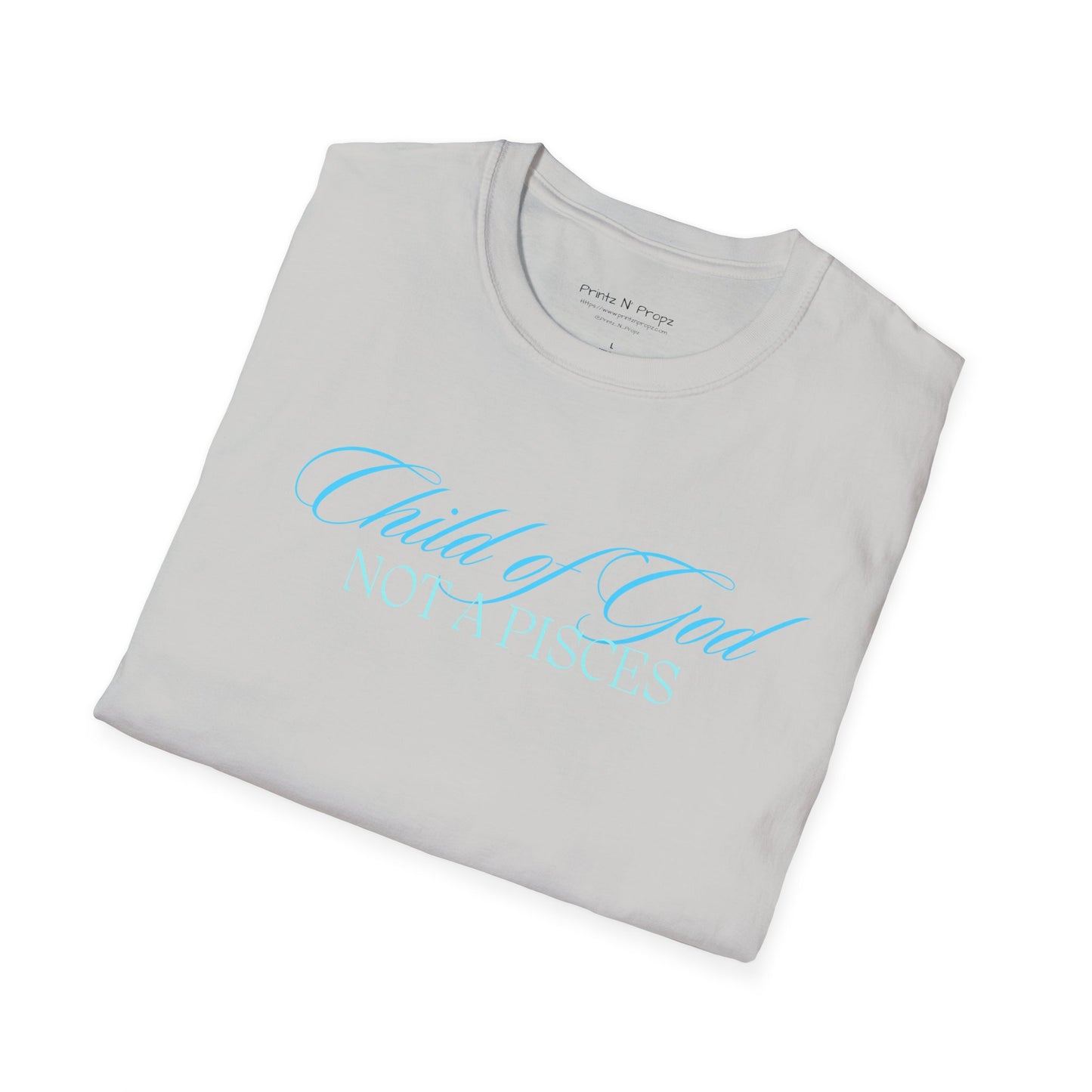 Pisces Zodiac Unisex T-Shirt - Child of God Design