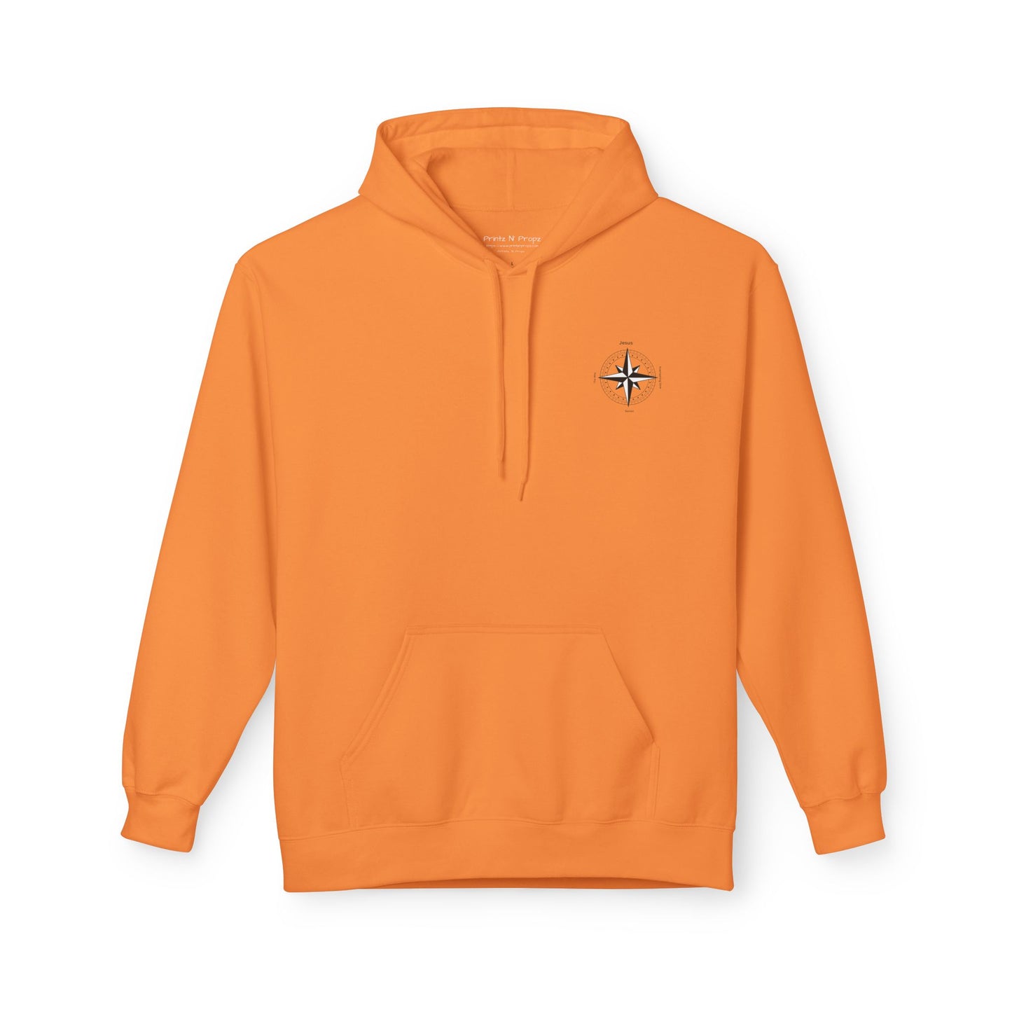 Fleece Hoodie Jesus True North Christian Faith Unisex