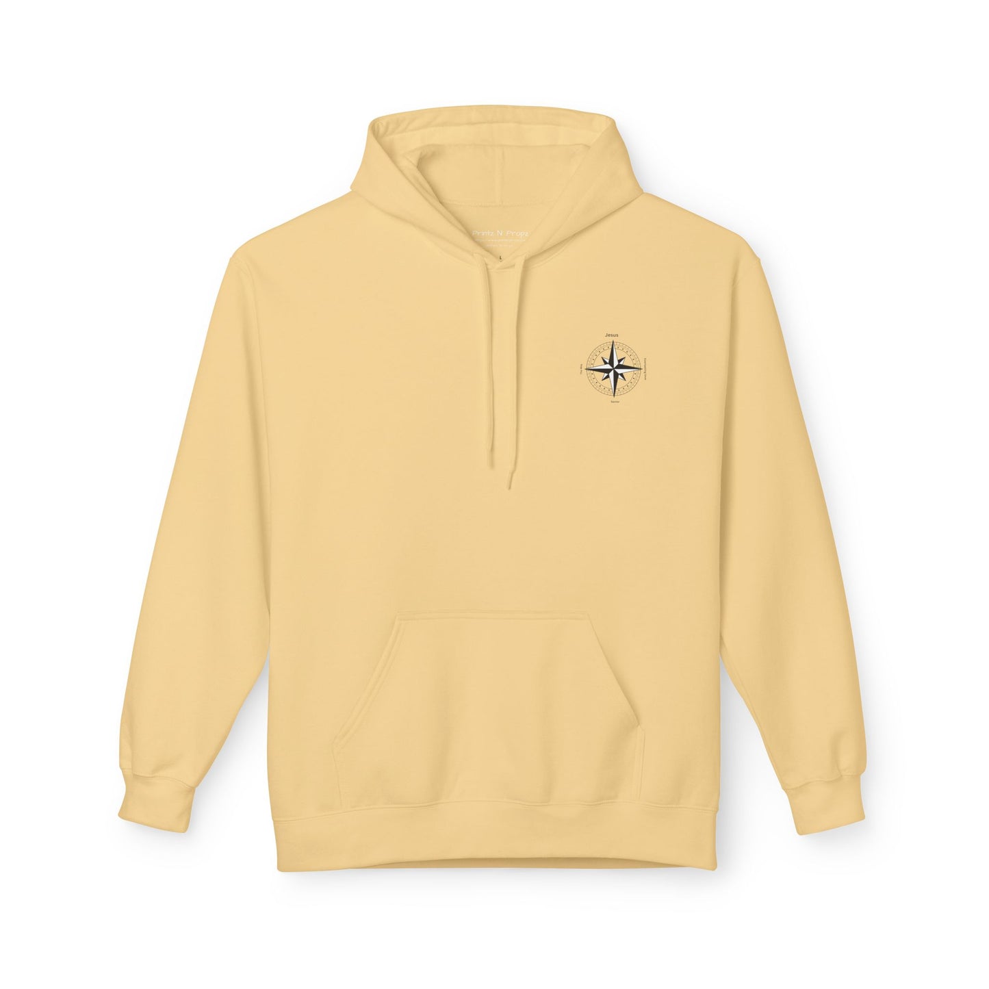 Fleece Hoodie Jesus True North Christian Faith Unisex