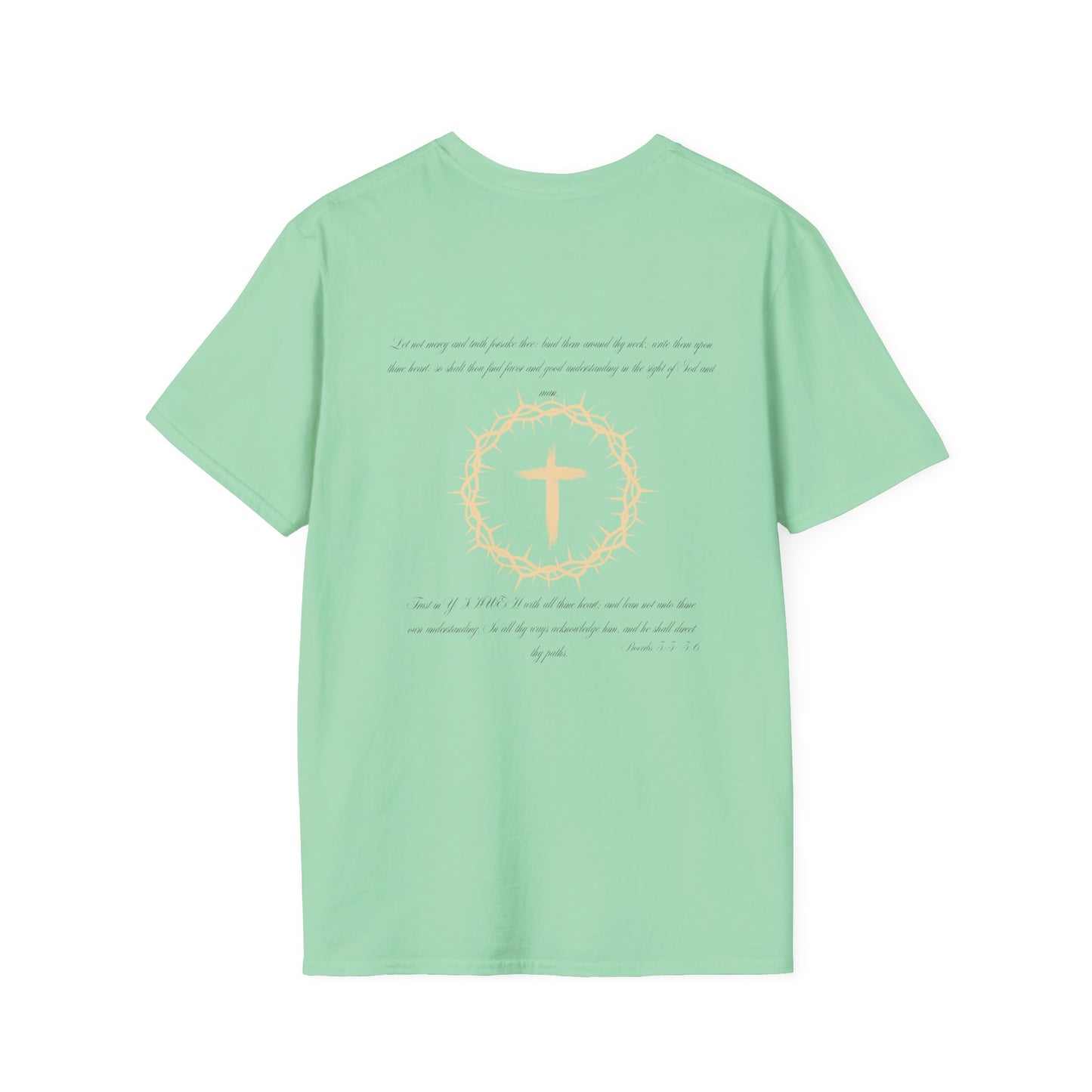 Proverbs 3:6 T-Shirt | Trust in the Lord Bible Verse Christian Tee