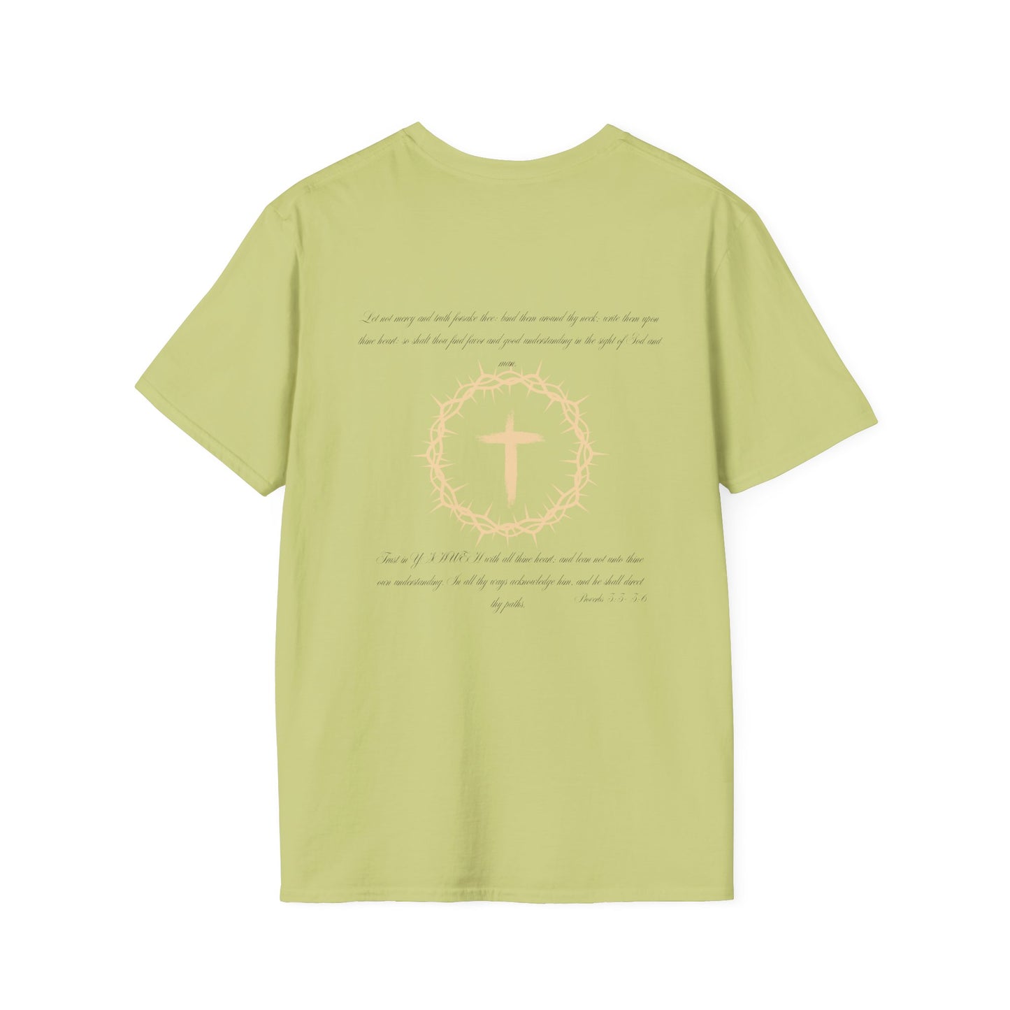 Proverbs 3:6 T-Shirt | Trust in the Lord Bible Verse Christian Tee