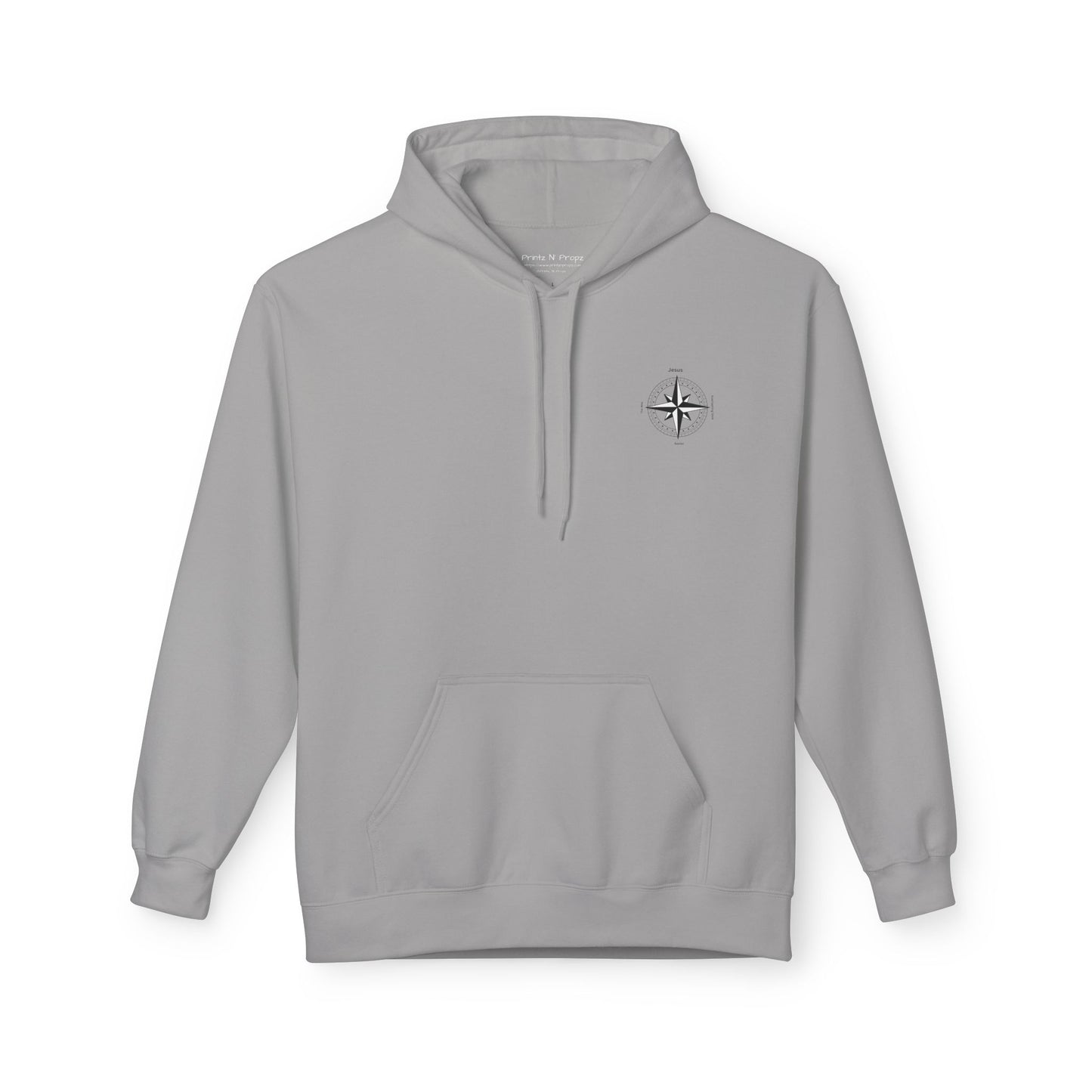 Fleece Hoodie Jesus True North Christian Faith Unisex