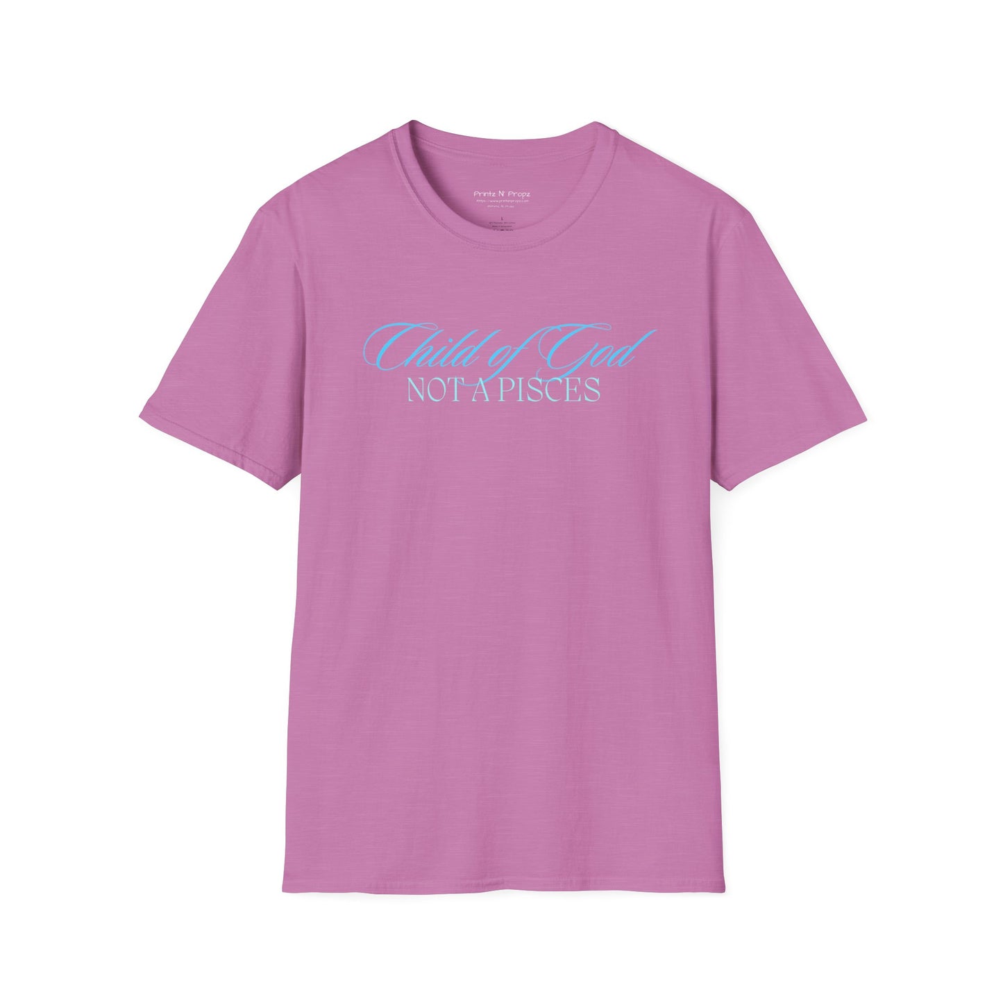 Pisces Zodiac Unisex T-Shirt - Child of God Design