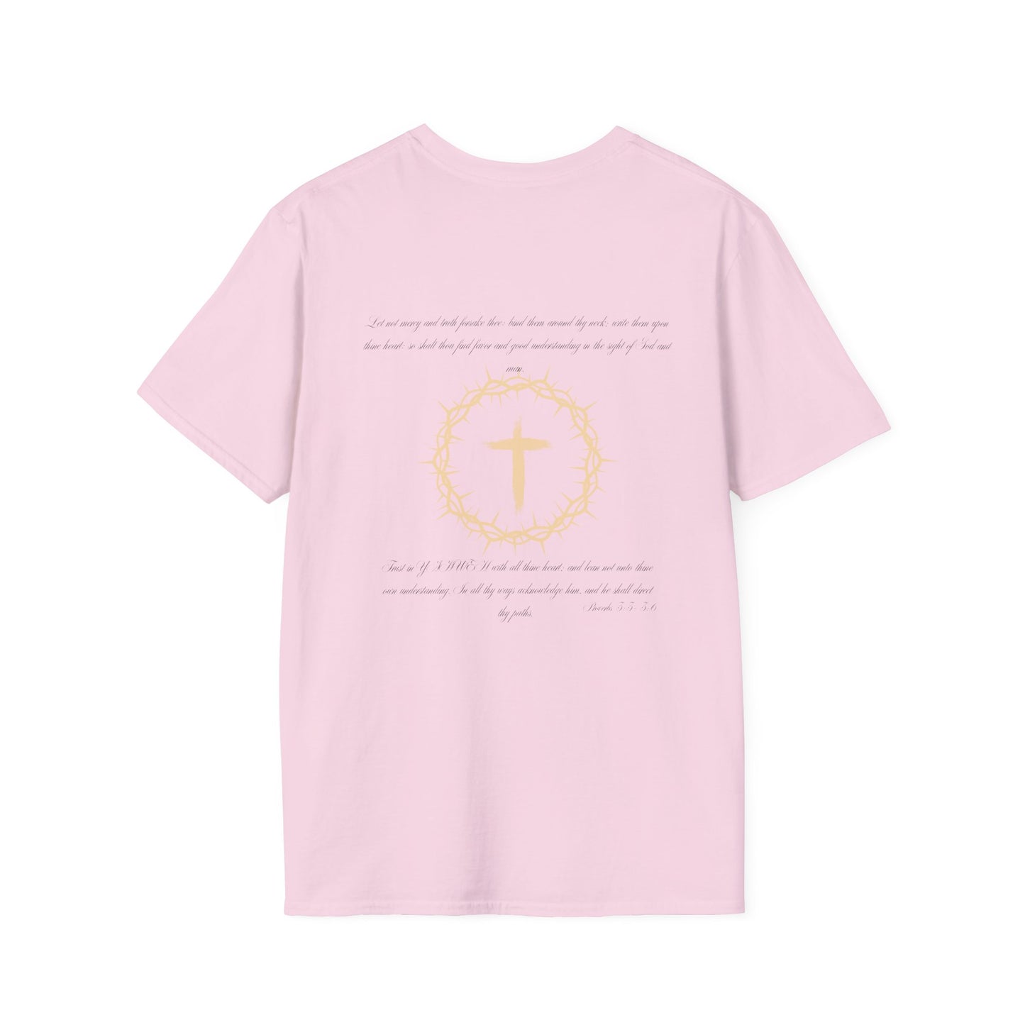 Proverbs 3:6 T-Shirt | Trust in the Lord Bible Verse Christian Tee