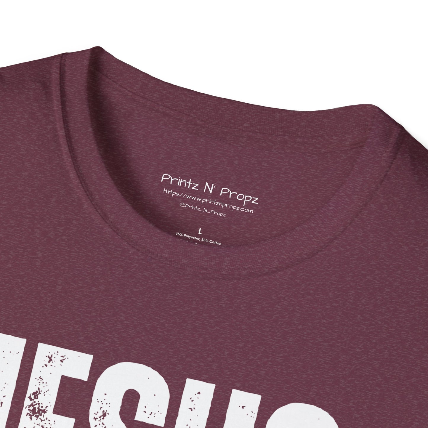 Jesus Helps Me Rise Above - Unisex Softstyle T-Shirt