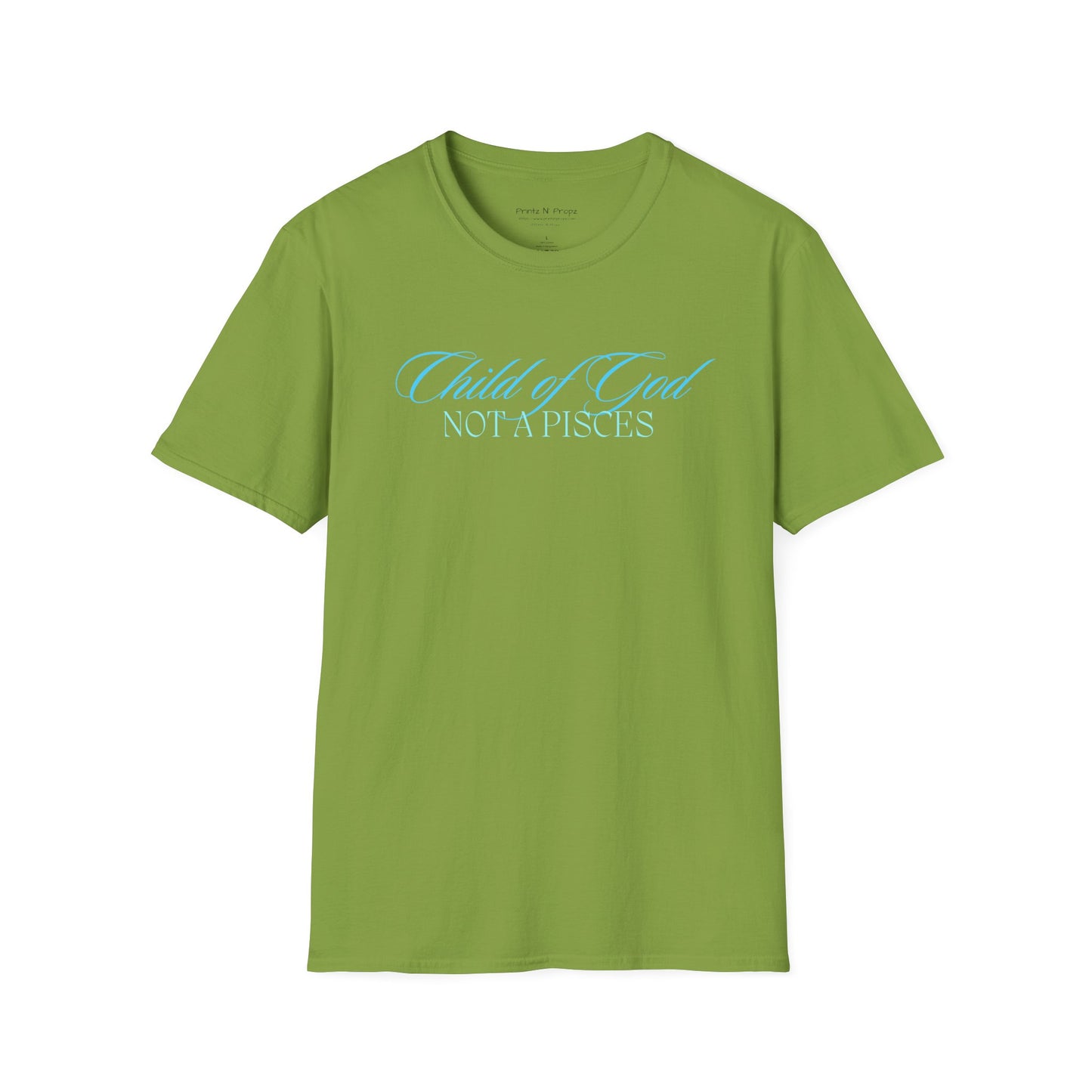 Pisces Zodiac Unisex T-Shirt - Child of God Design
