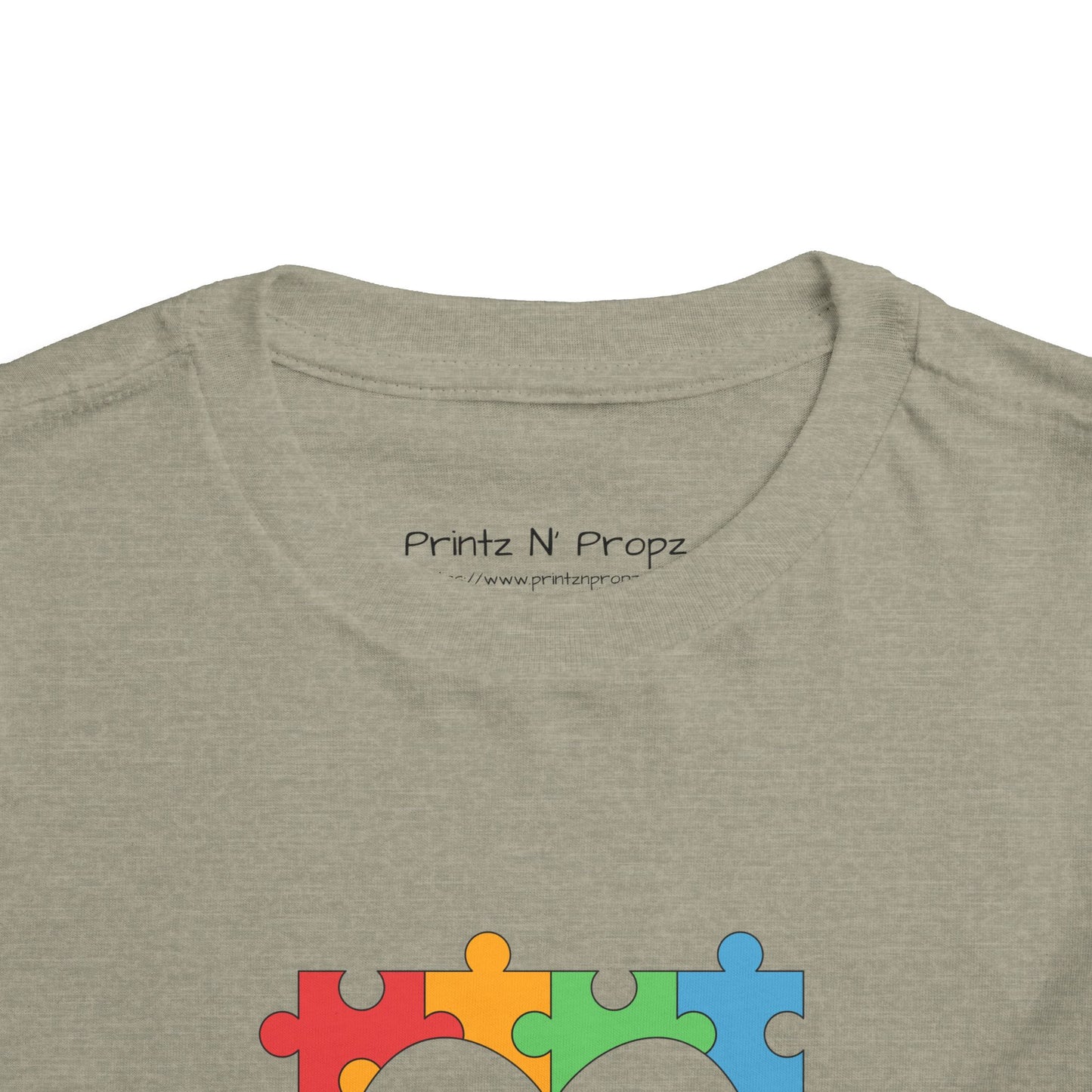 Toddler Tee - Psalm 139 Christian Scripture autism awareness month