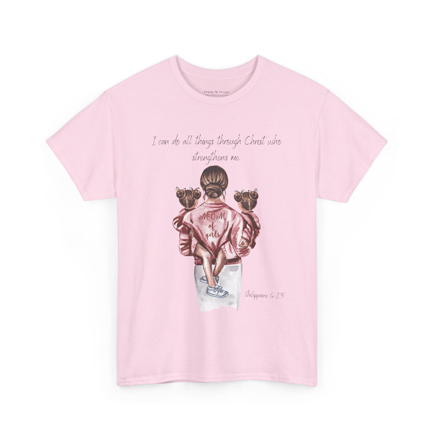 Philippians 4:13 girl mom