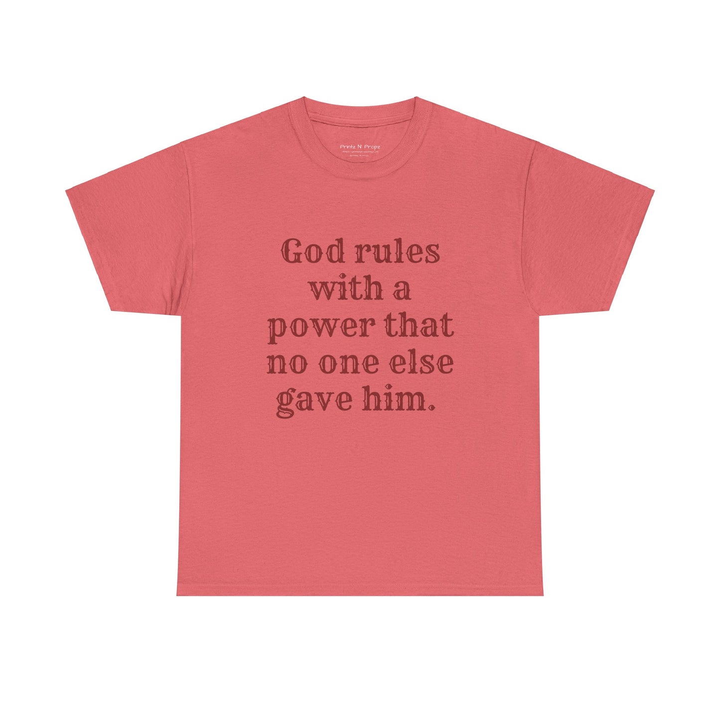 God rules
