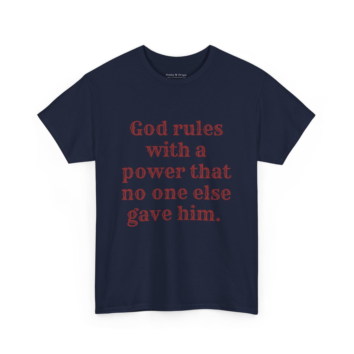 God rules