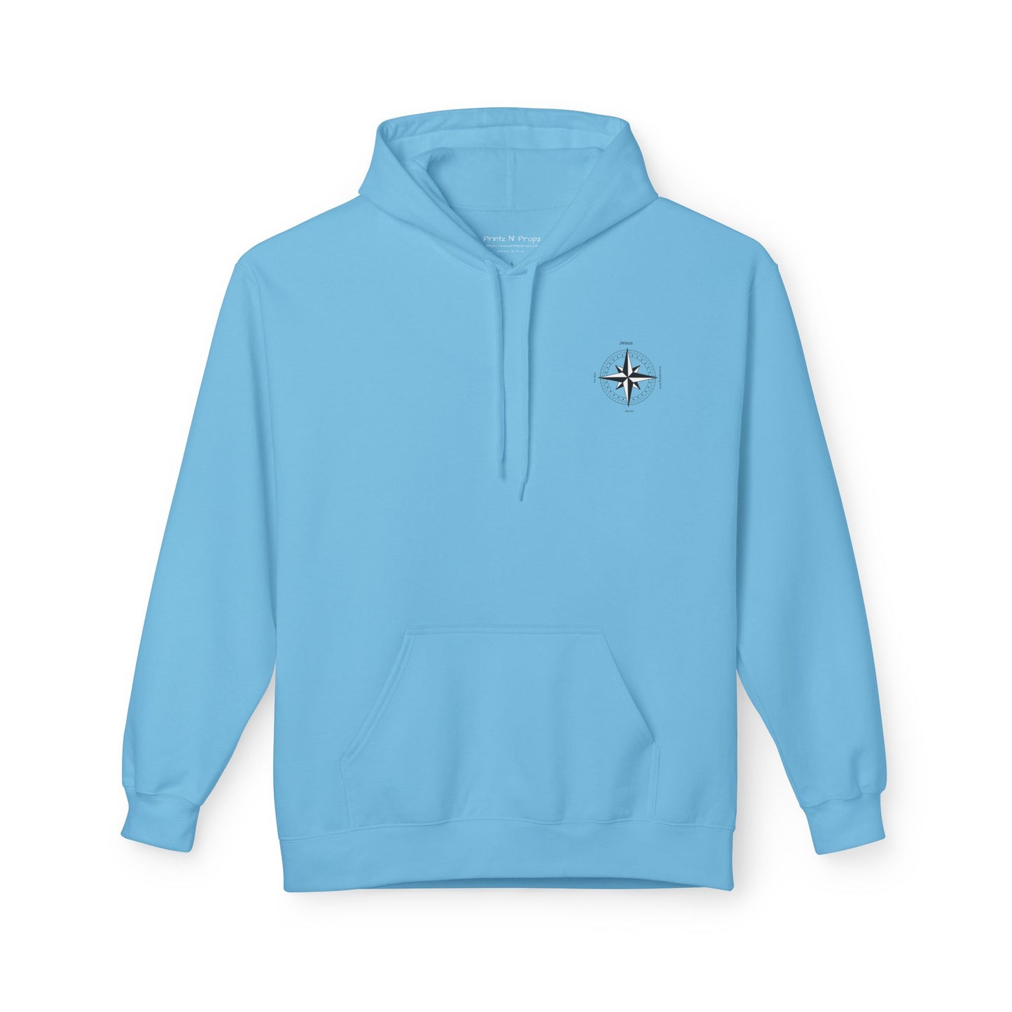 Fleece Hoodie Jesus True North Christian Faith Unisex