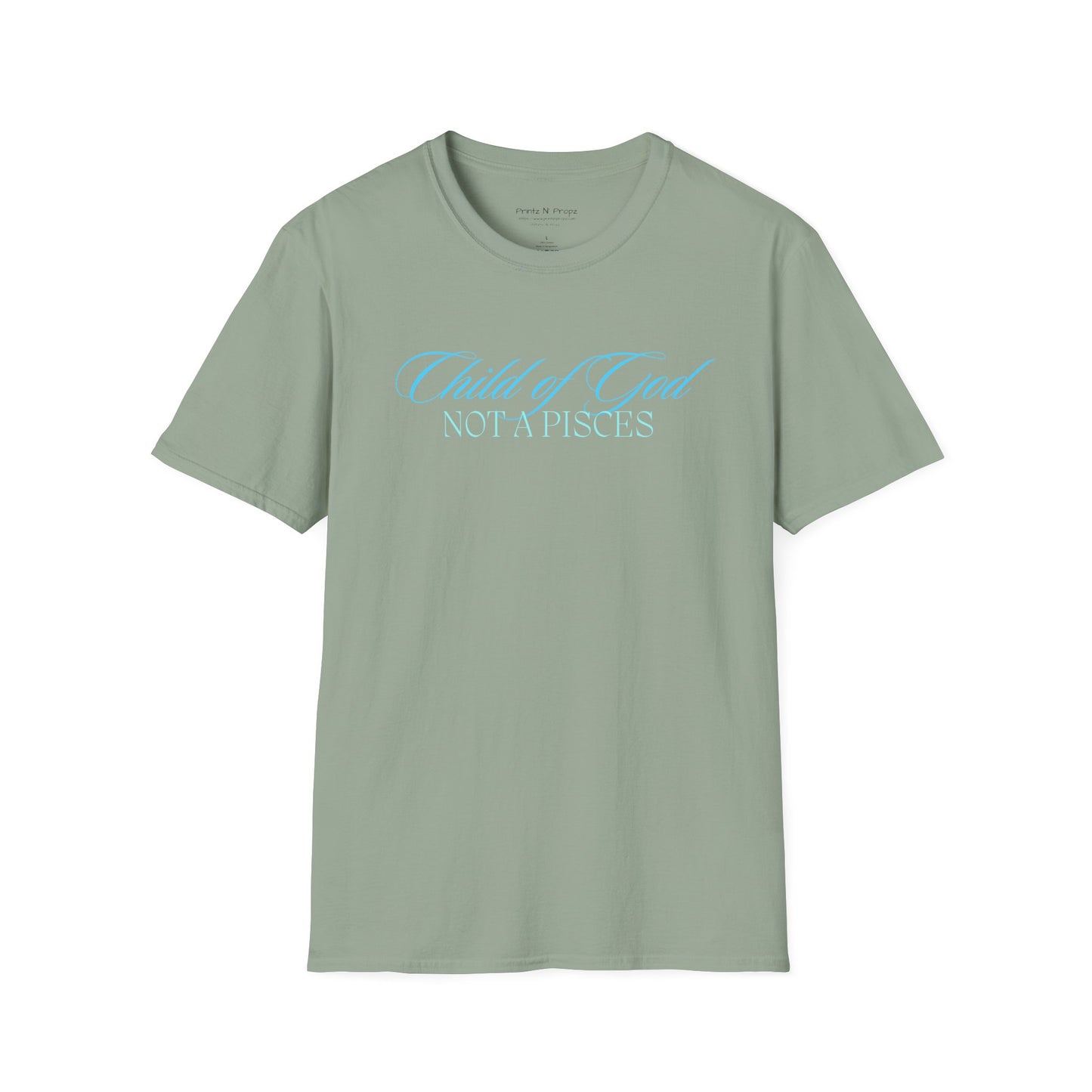 Pisces Zodiac Unisex T-Shirt - Child of God Design