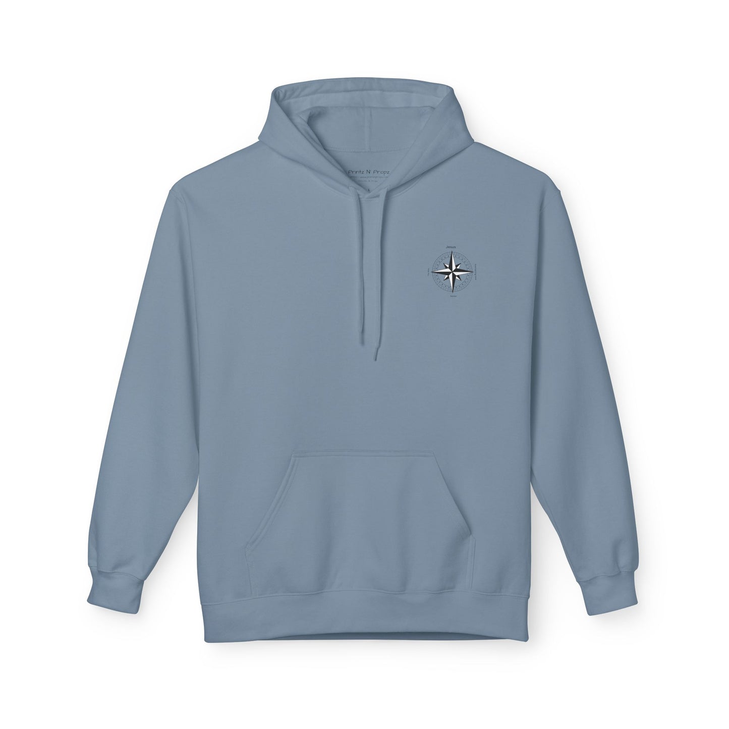 Fleece Hoodie Jesus True North Christian Faith Unisex