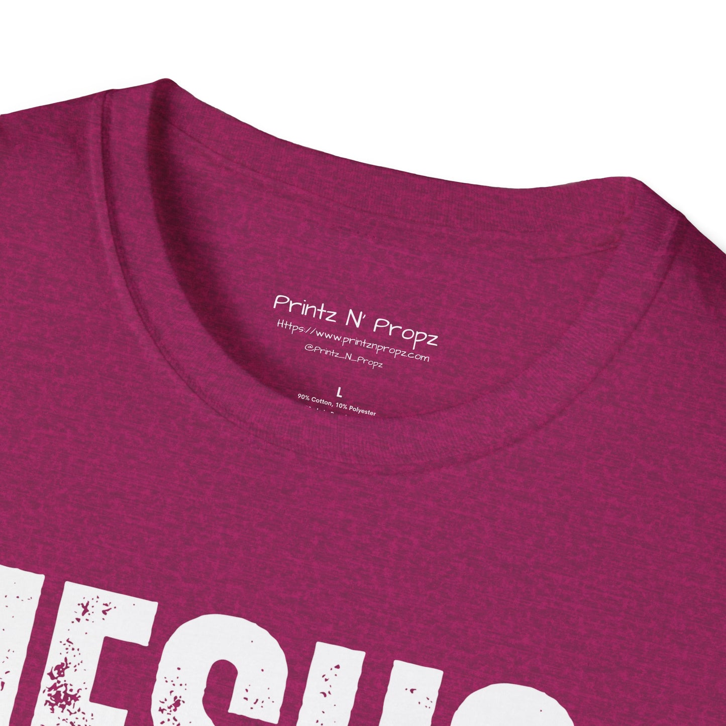 Jesus Helps Me Rise Above - Unisex Softstyle T-Shirt