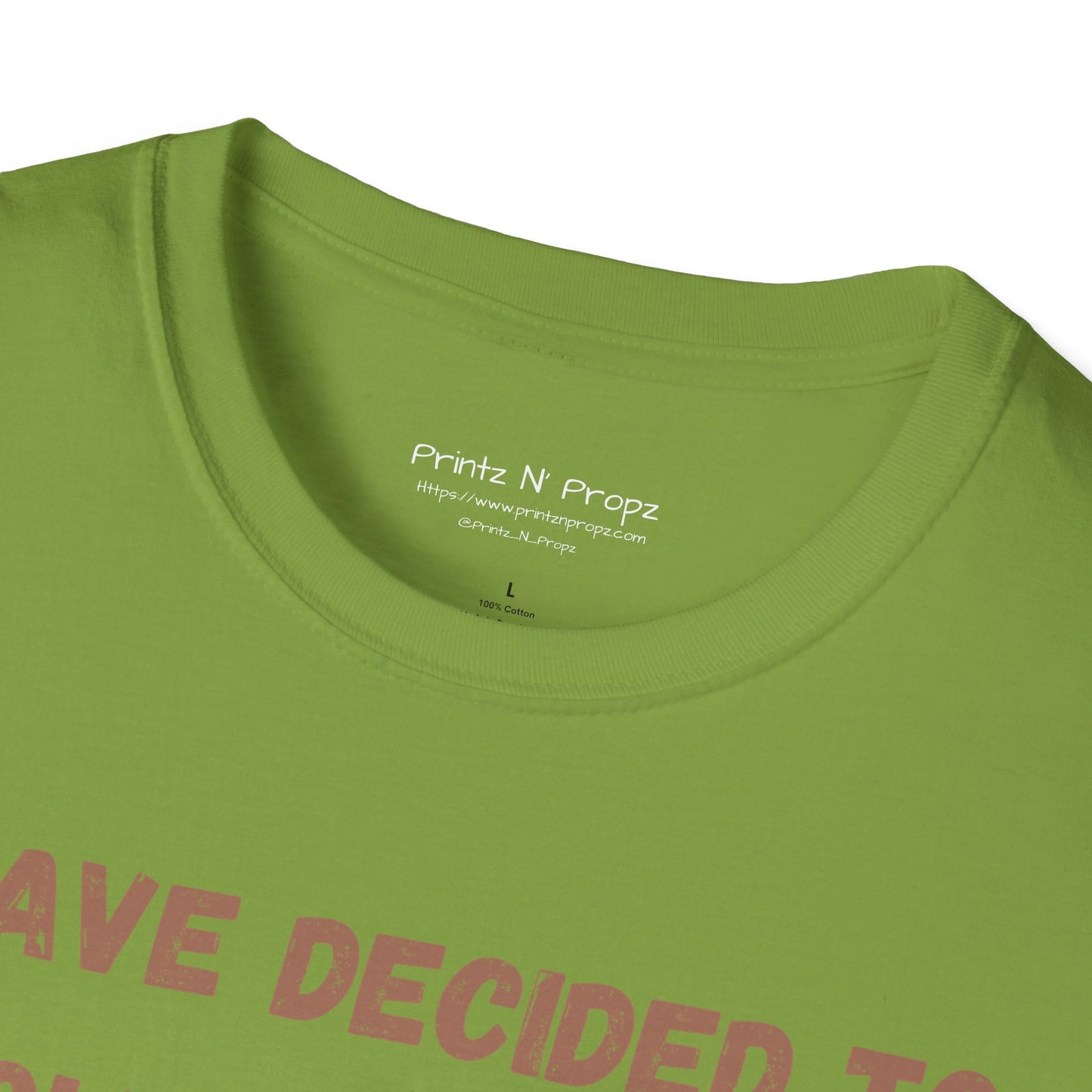 Follower 2025 Unisex T-Shirt - "I Have Decided to Follow Jesus 2025"
