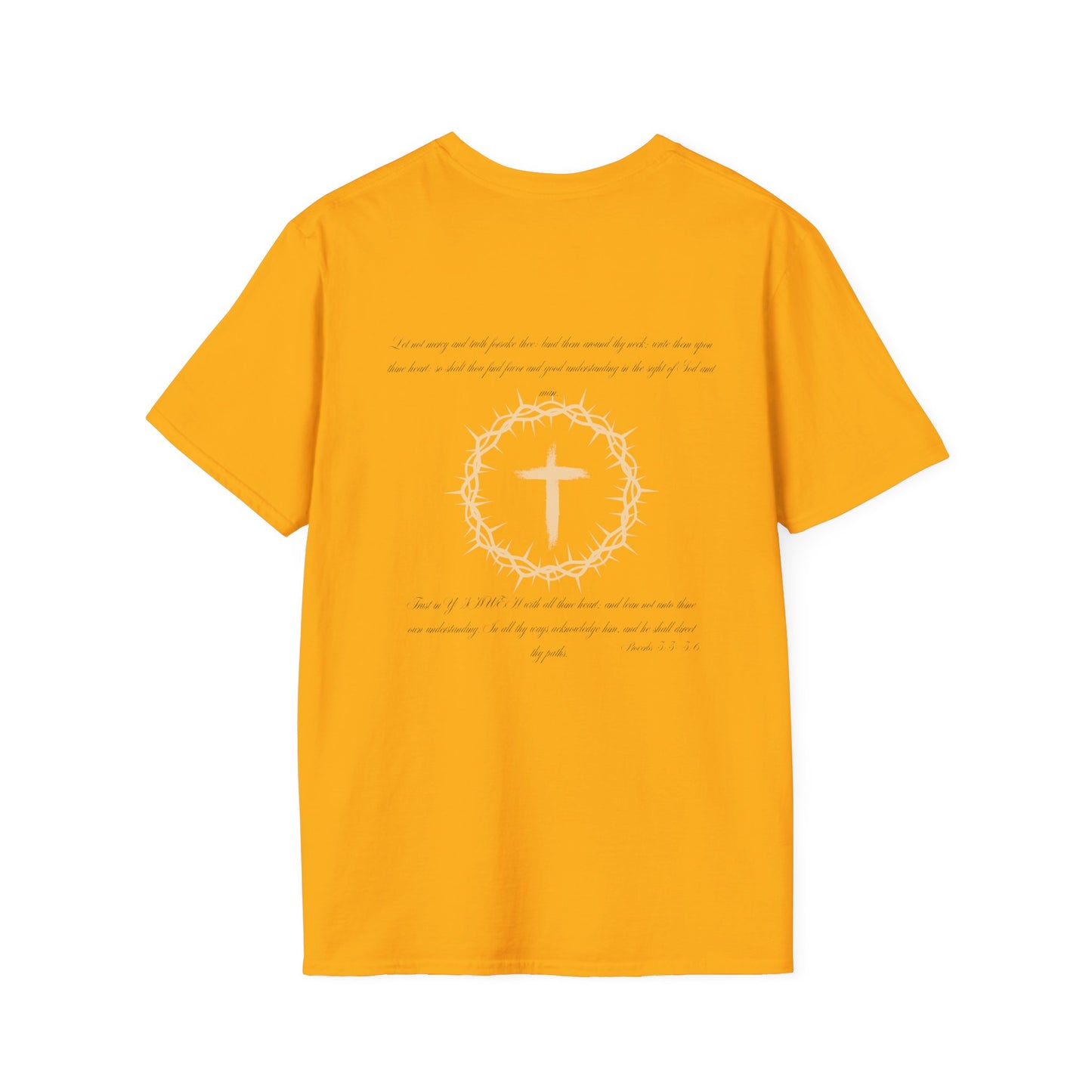 Proverbs 3:6 T-Shirt | Trust in the Lord Bible Verse Christian Tee