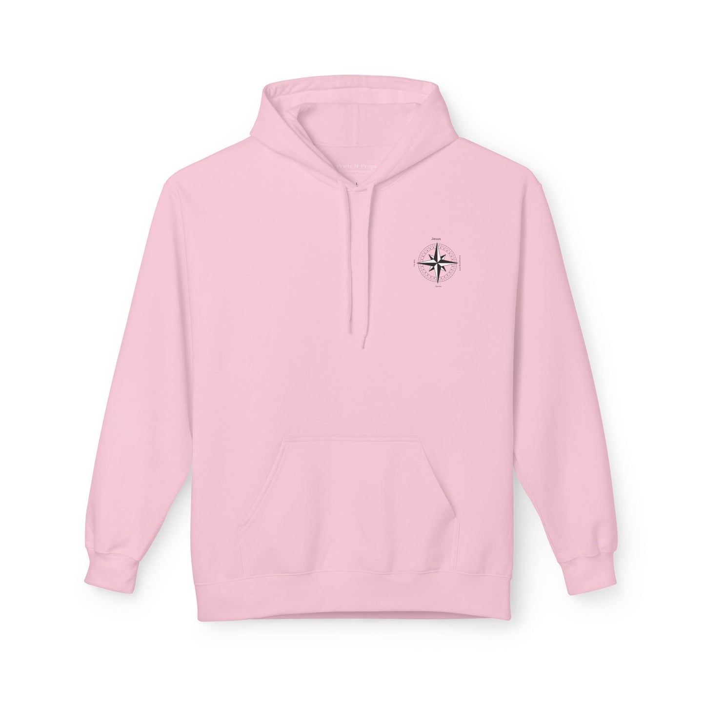 Fleece Hoodie Jesus True North Christian Faith Unisex