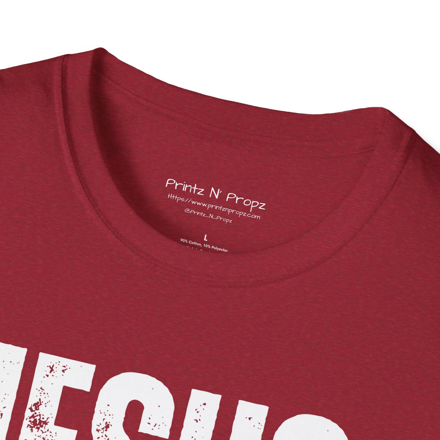 Jesus Helps Me Rise Above - Unisex Softstyle T-Shirt