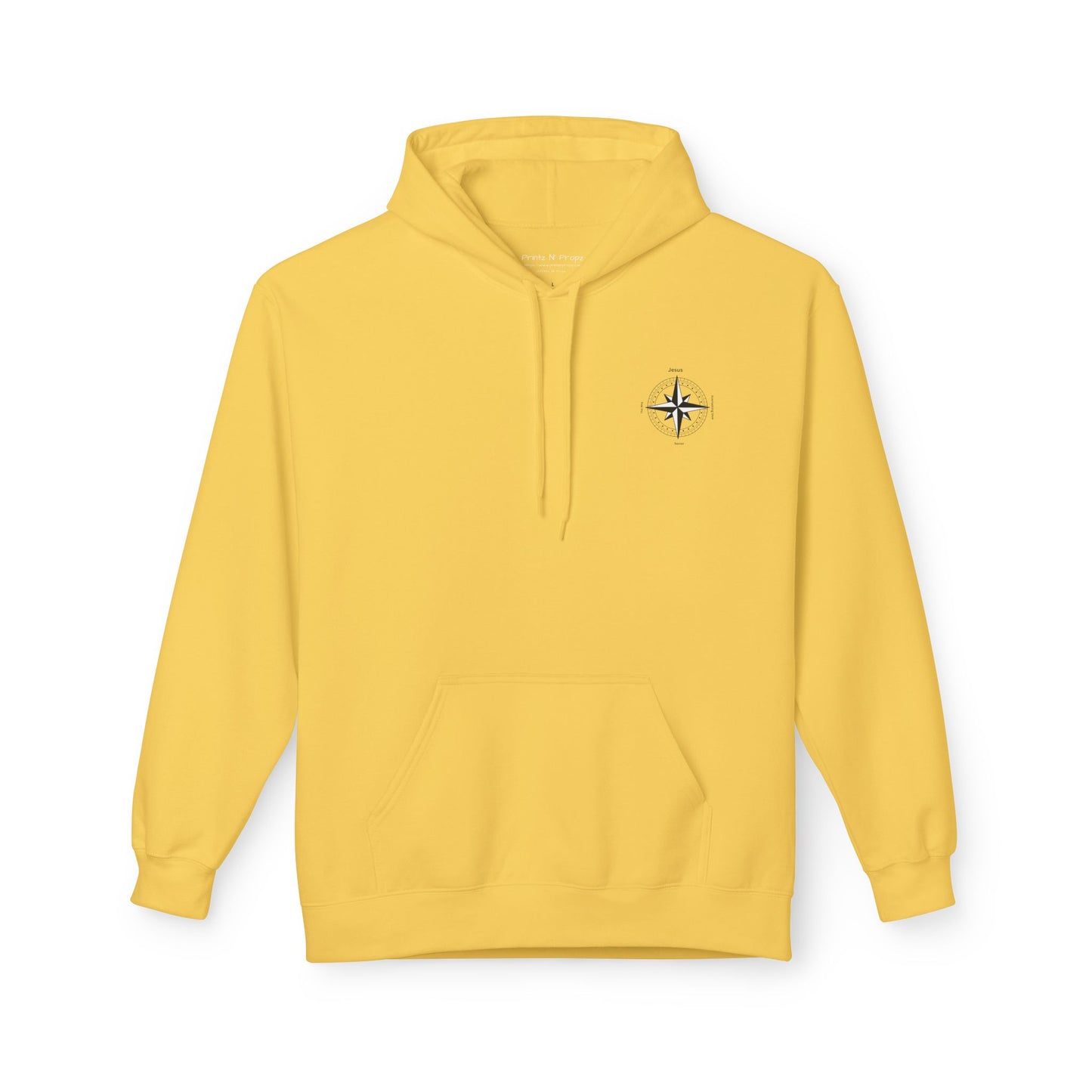 Fleece Hoodie Jesus True North Christian Faith Unisex