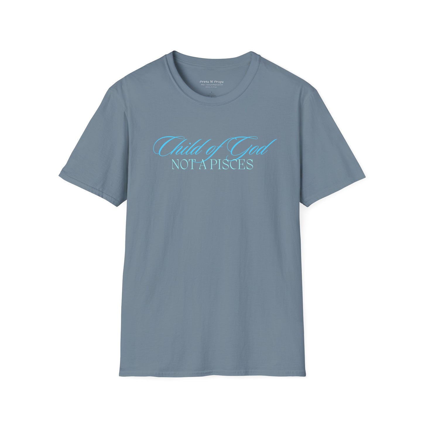 Pisces Zodiac Unisex T-Shirt - Child of God Design