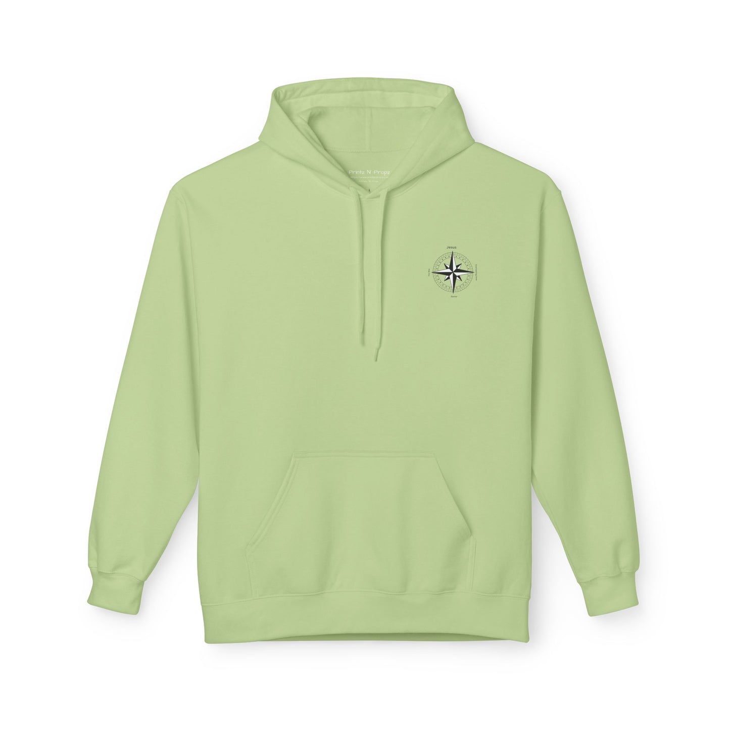 Fleece Hoodie Jesus True North Christian Faith Unisex