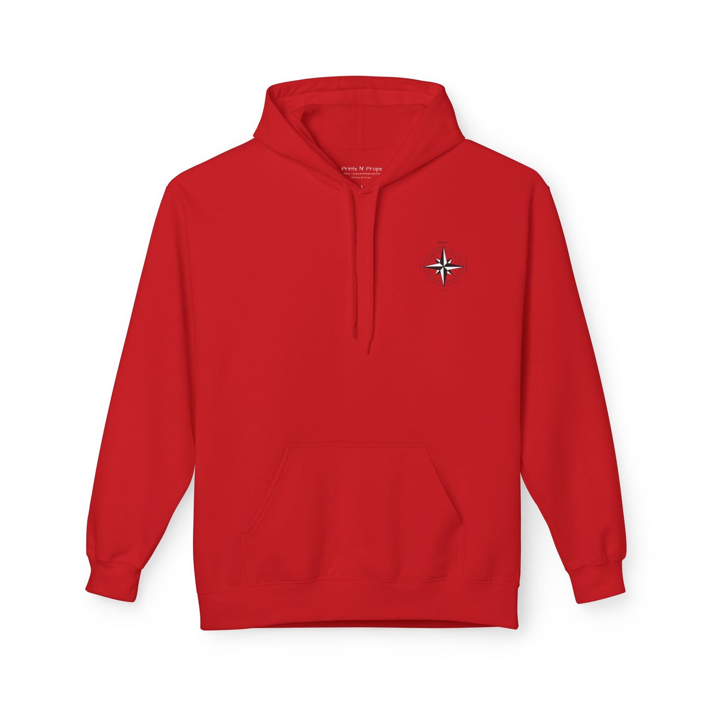 Fleece Hoodie Jesus True North Christian Faith Unisex