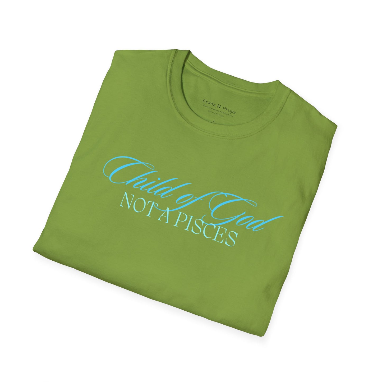 Pisces Zodiac Unisex T-Shirt - Child of God Design