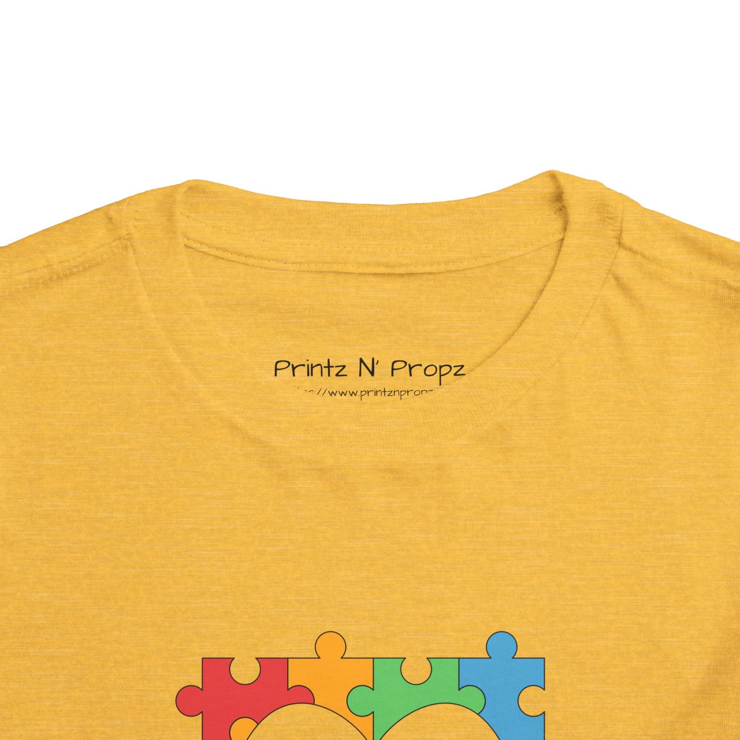 Toddler Tee - Psalm 139 Christian Scripture autism awareness month