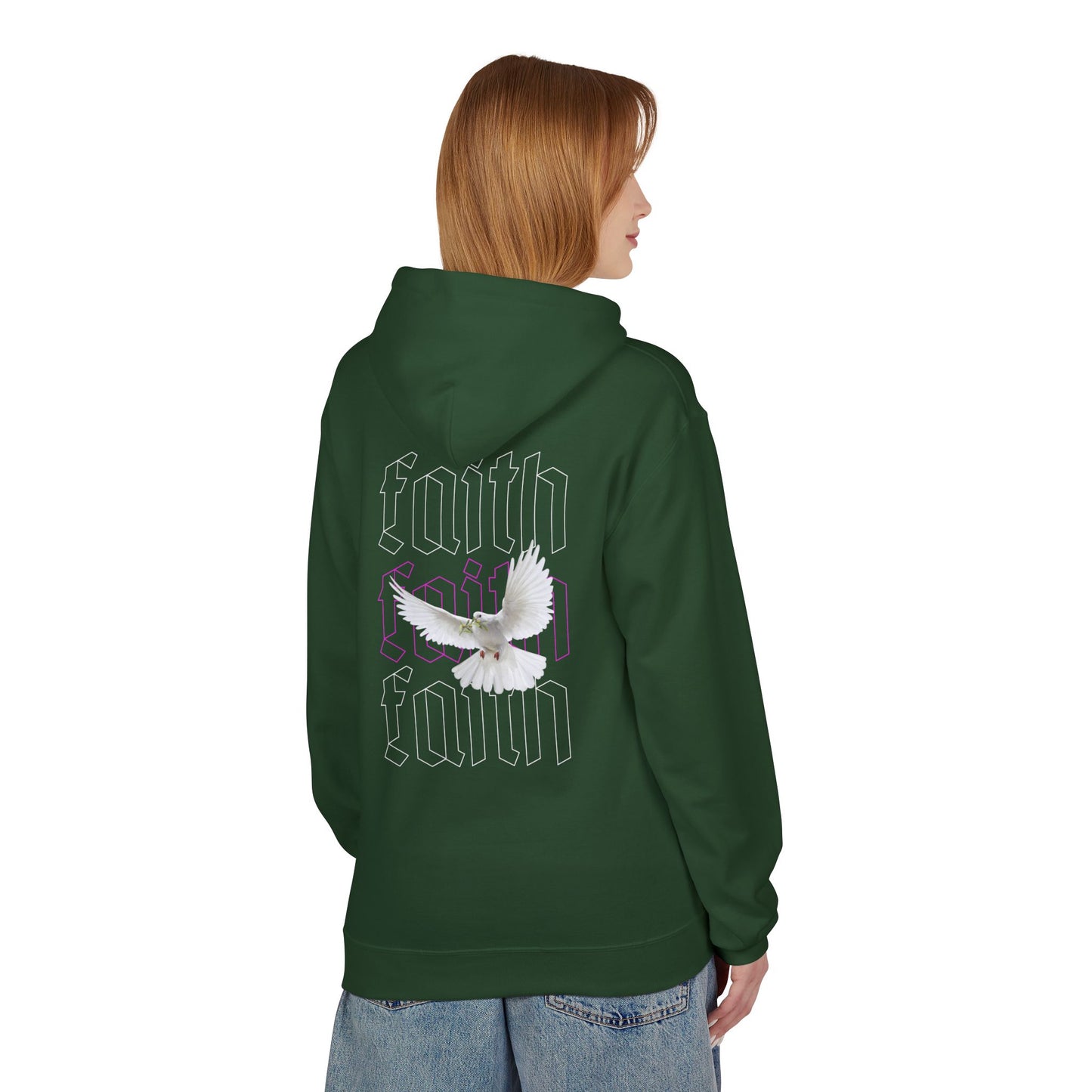 Hoodie - Faith Dove Design