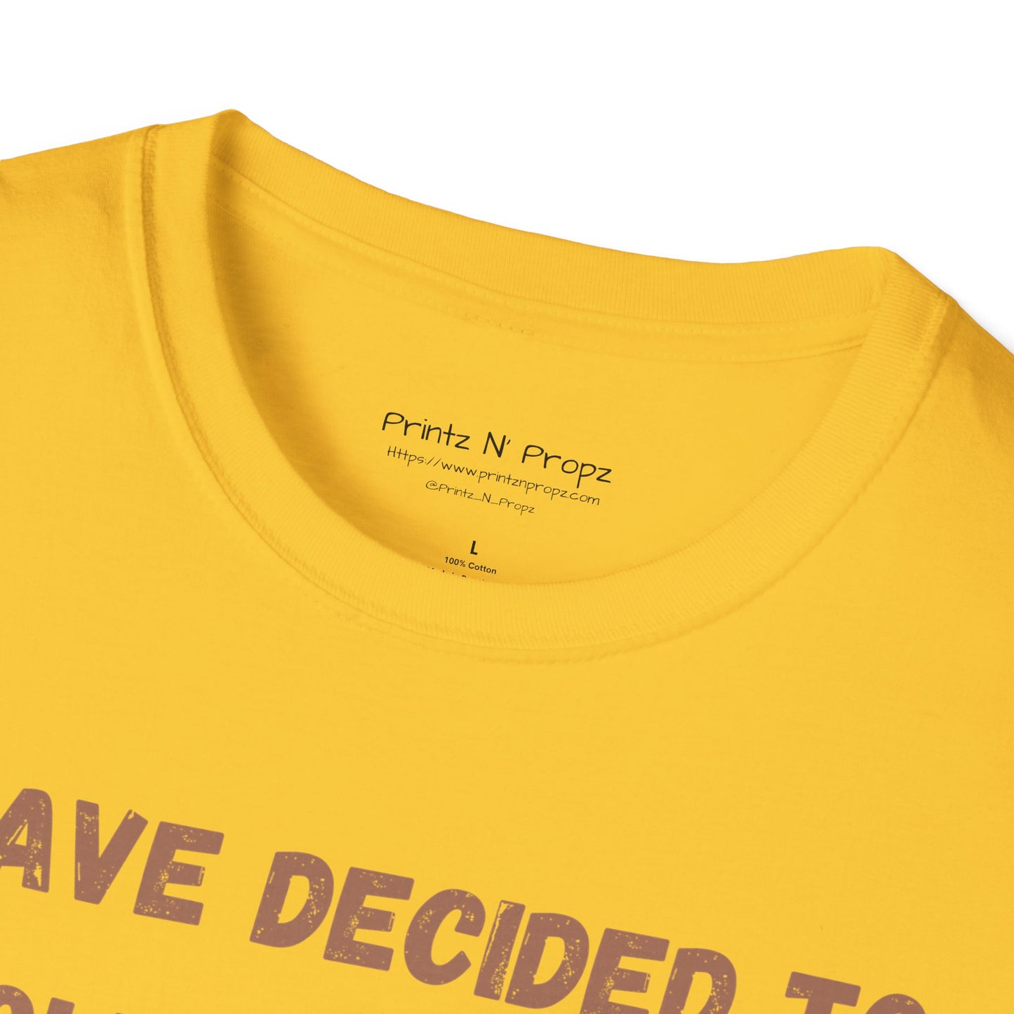 Follower 2025 Unisex T-Shirt - "I Have Decided to Follow Jesus 2025"