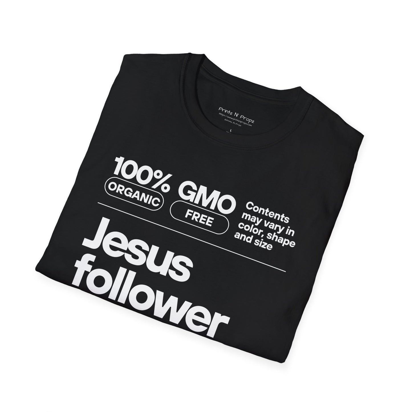 Jesus Follower Unisex Softstyle T-Shirt - Organic & GMO Free