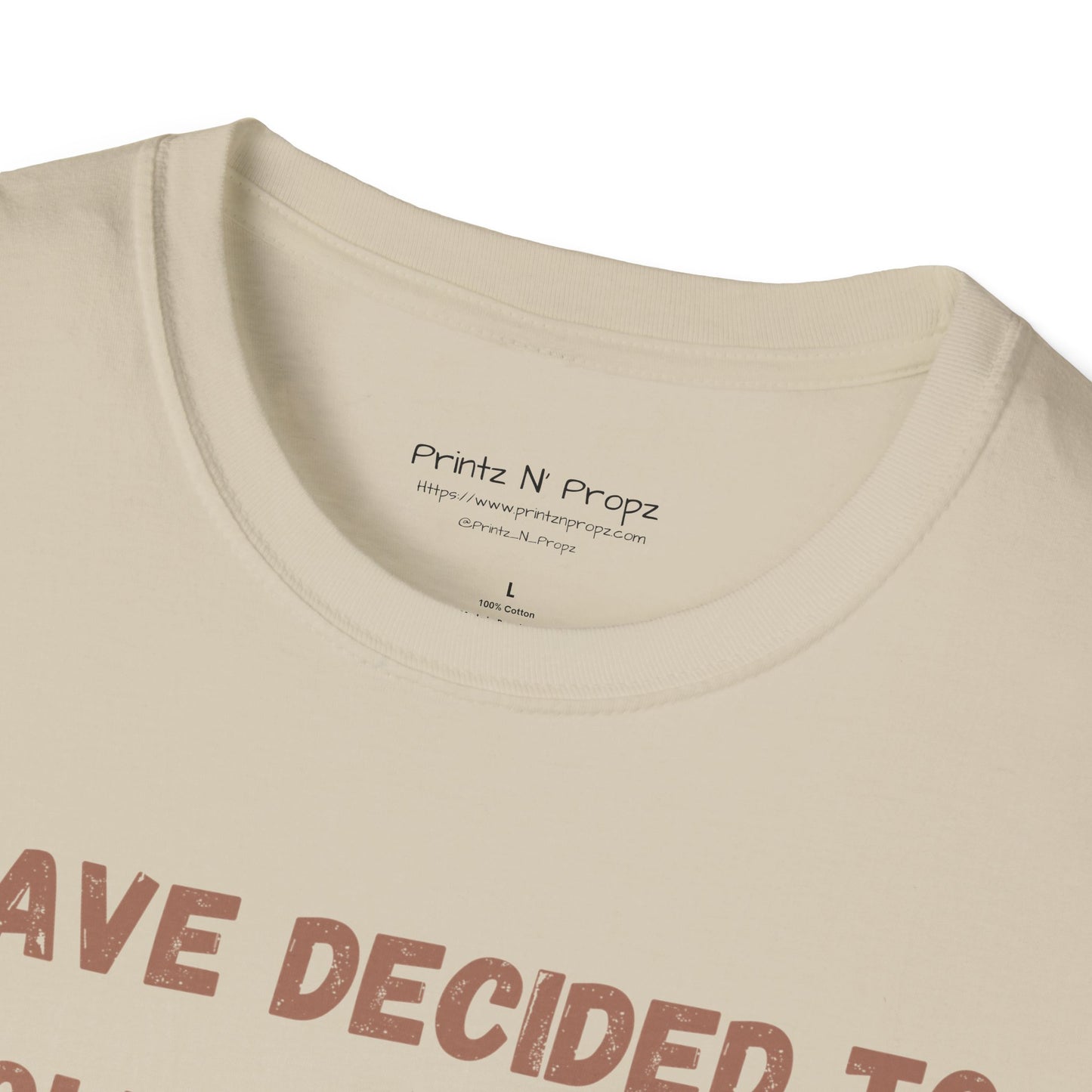 Follower 2025 Unisex T-Shirt - "I Have Decided to Follow Jesus 2025"