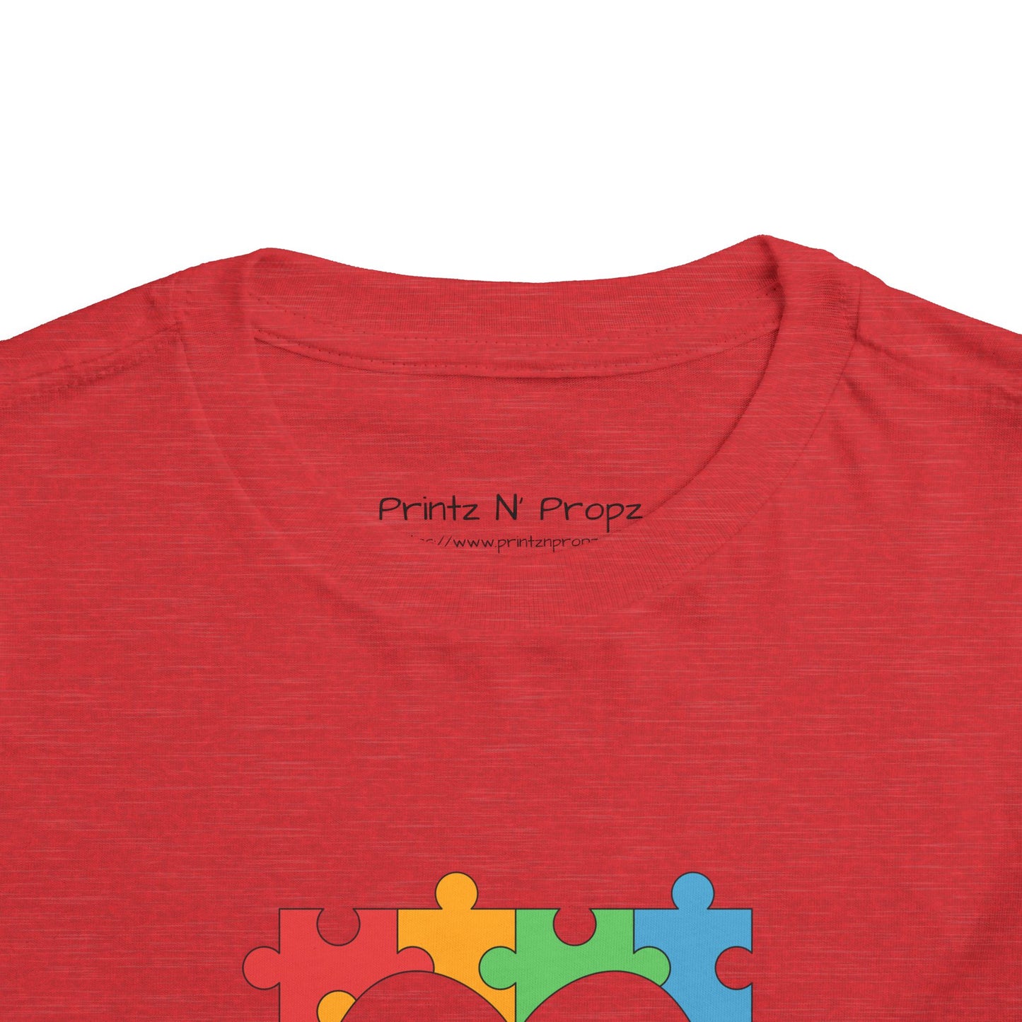 Toddler Tee - Psalm 139 Christian Scripture autism awareness month