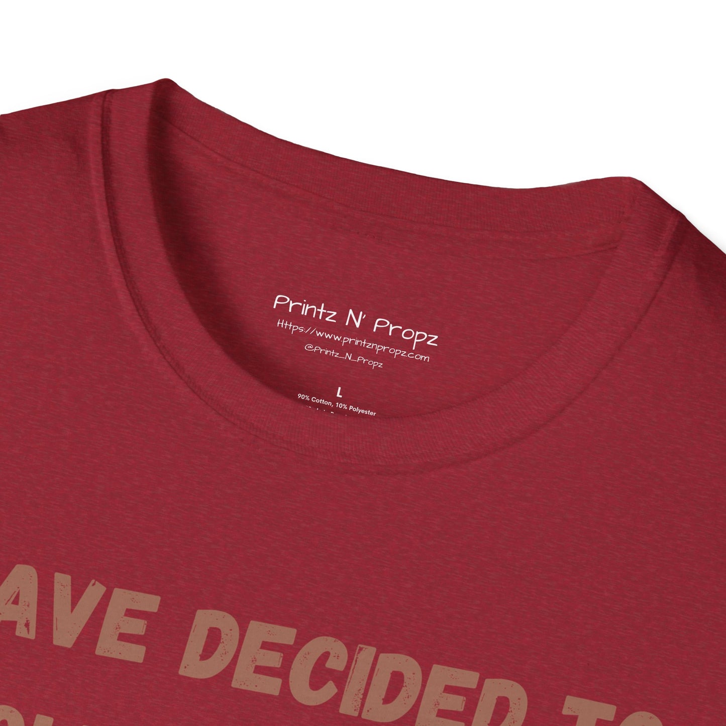 Follower 2025 Unisex T-Shirt - "I Have Decided to Follow Jesus 2025"