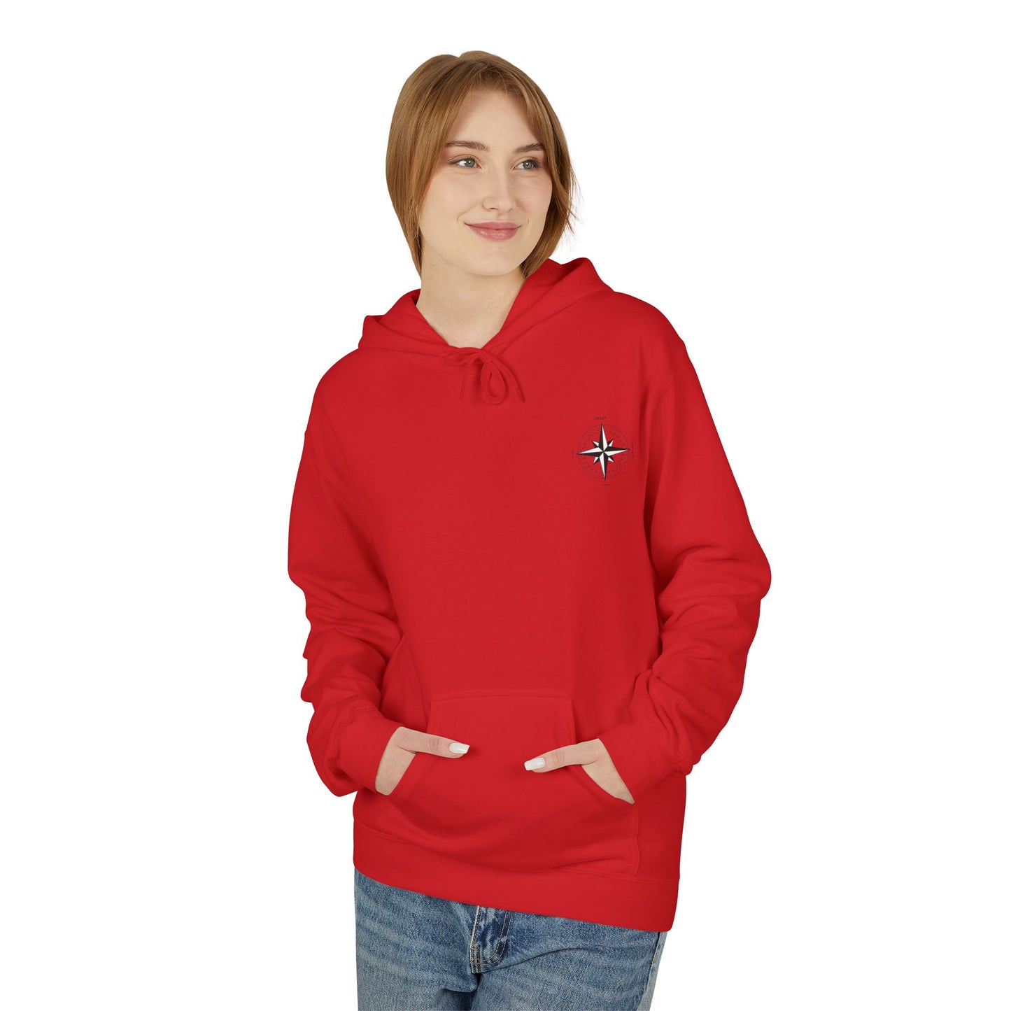 Fleece Hoodie Jesus True North Christian Faith Unisex
