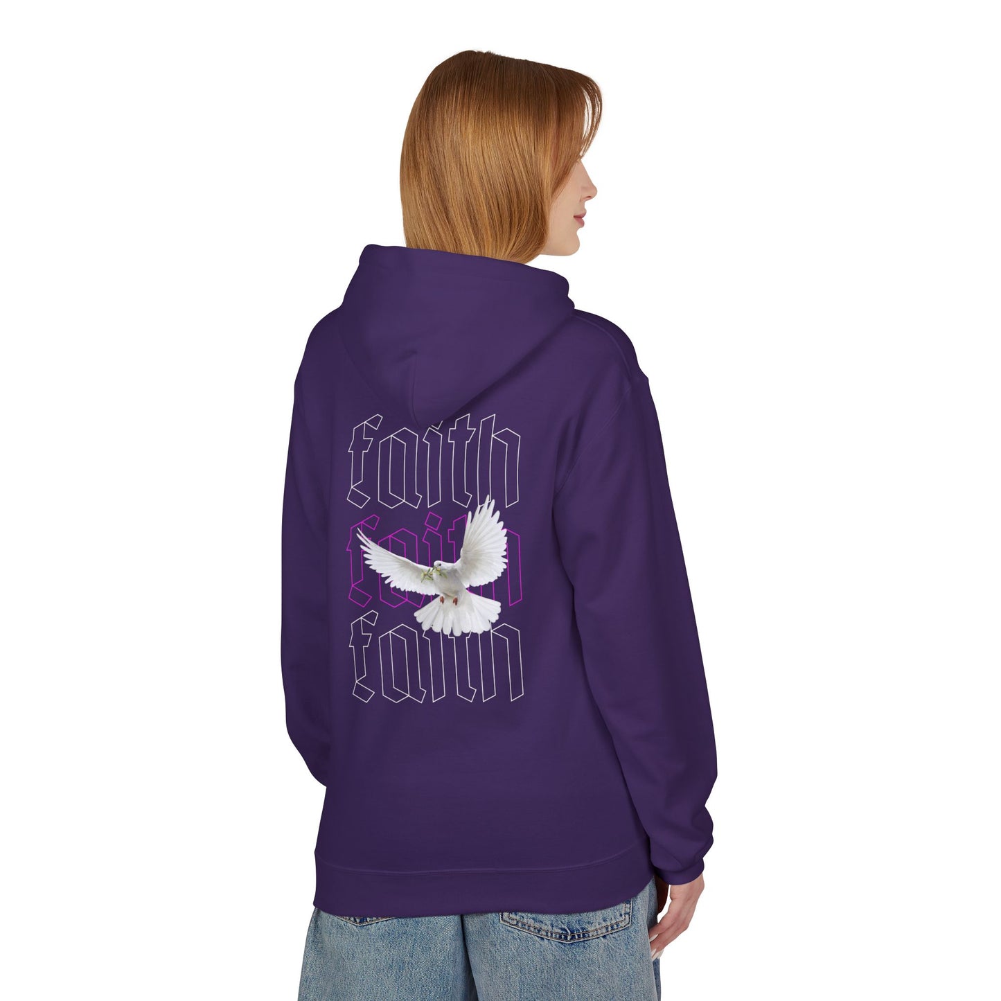 Hoodie - Faith Dove Design