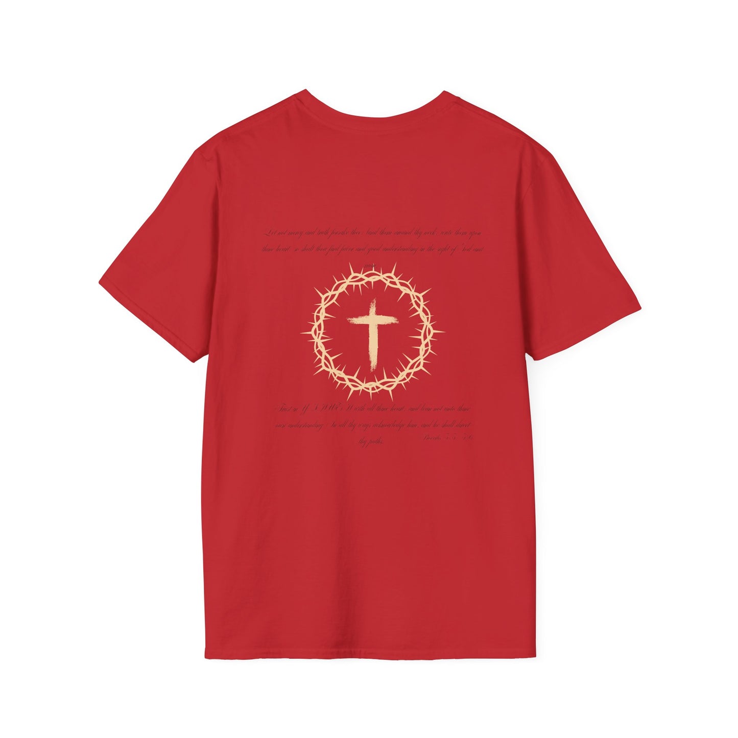 Proverbs 3:6 T-Shirt | Trust in the Lord Bible Verse Christian Tee