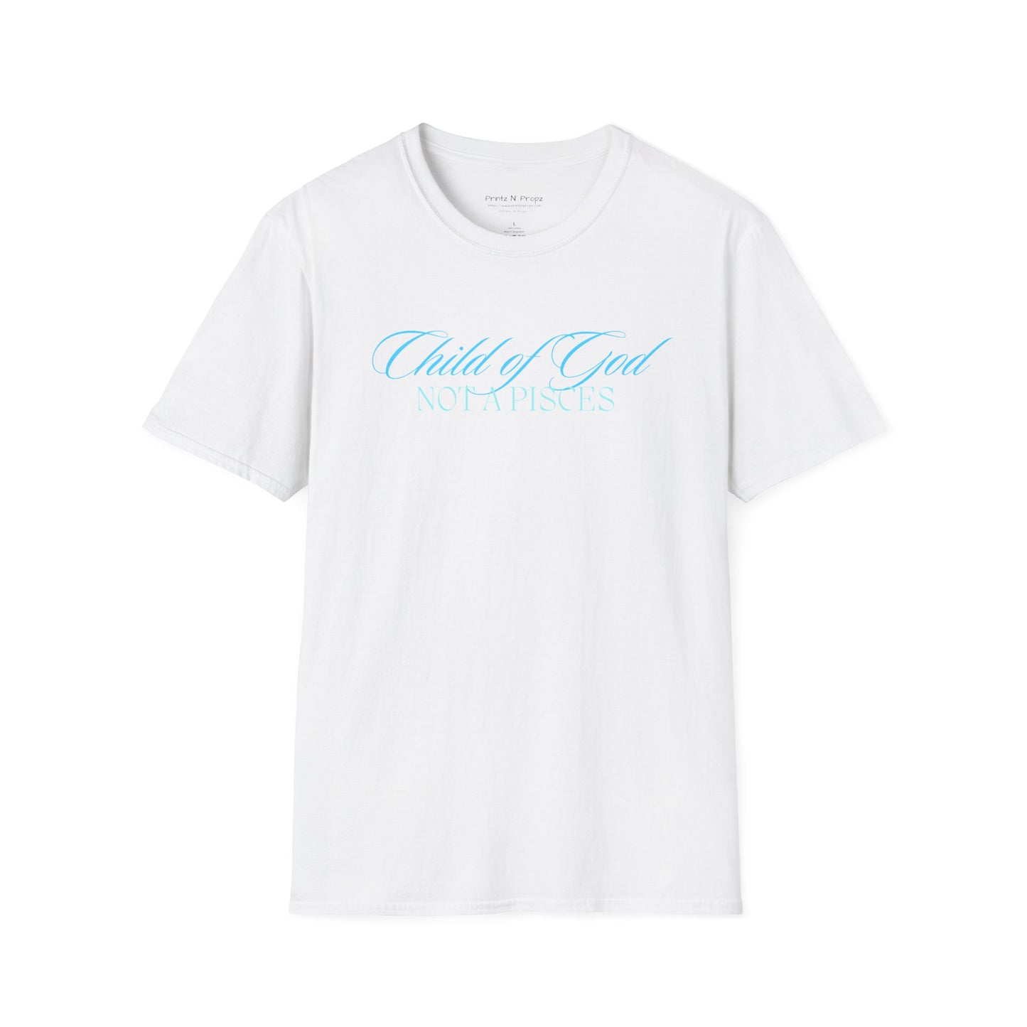Pisces Zodiac Unisex T-Shirt - Child of God Design