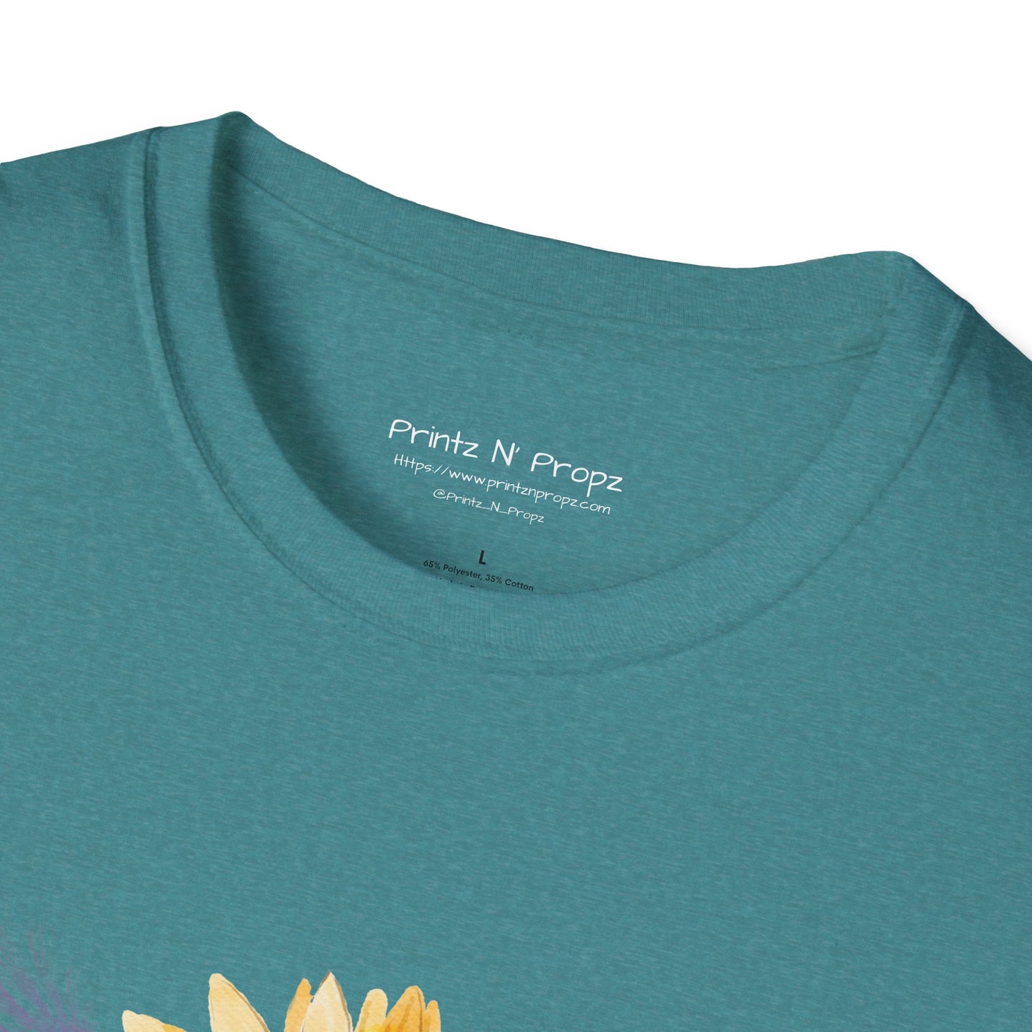 Sunflower Philippians 4:13 T-Shirt
