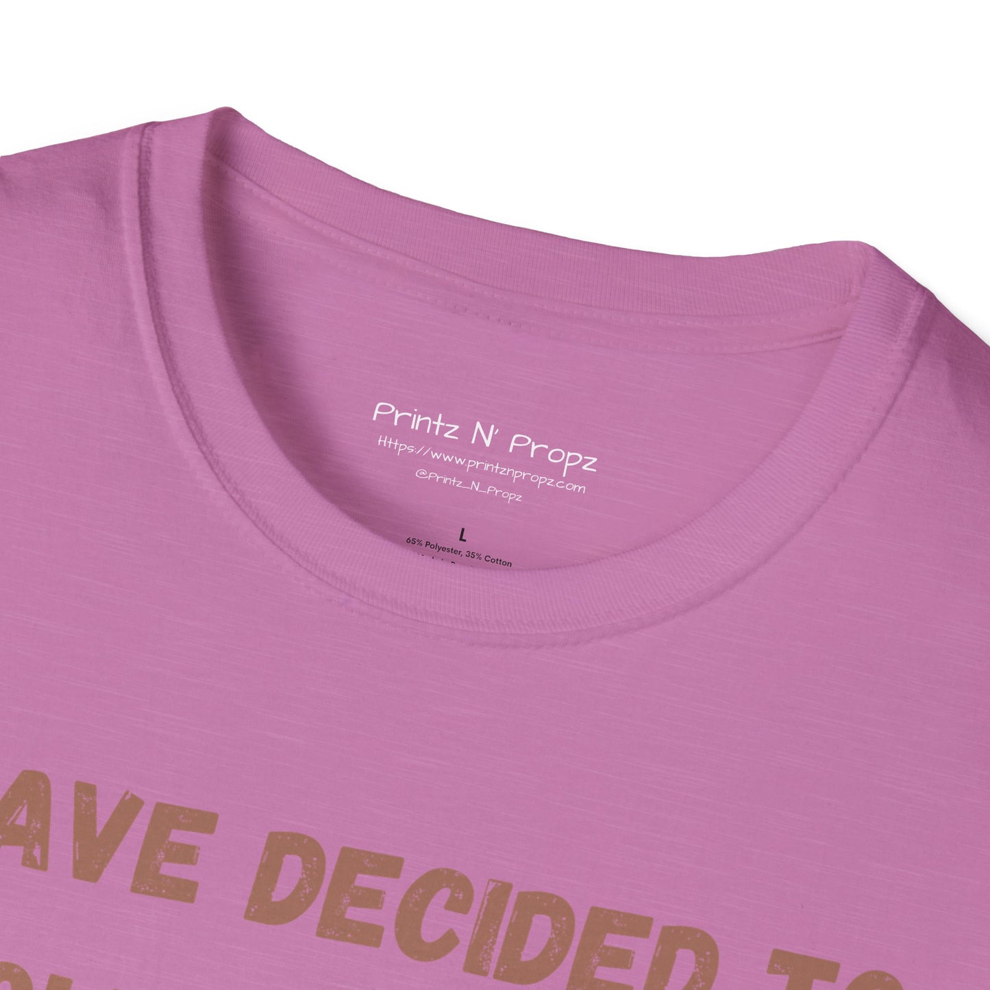 Follower 2025 Unisex T-Shirt - "I Have Decided to Follow Jesus 2025"