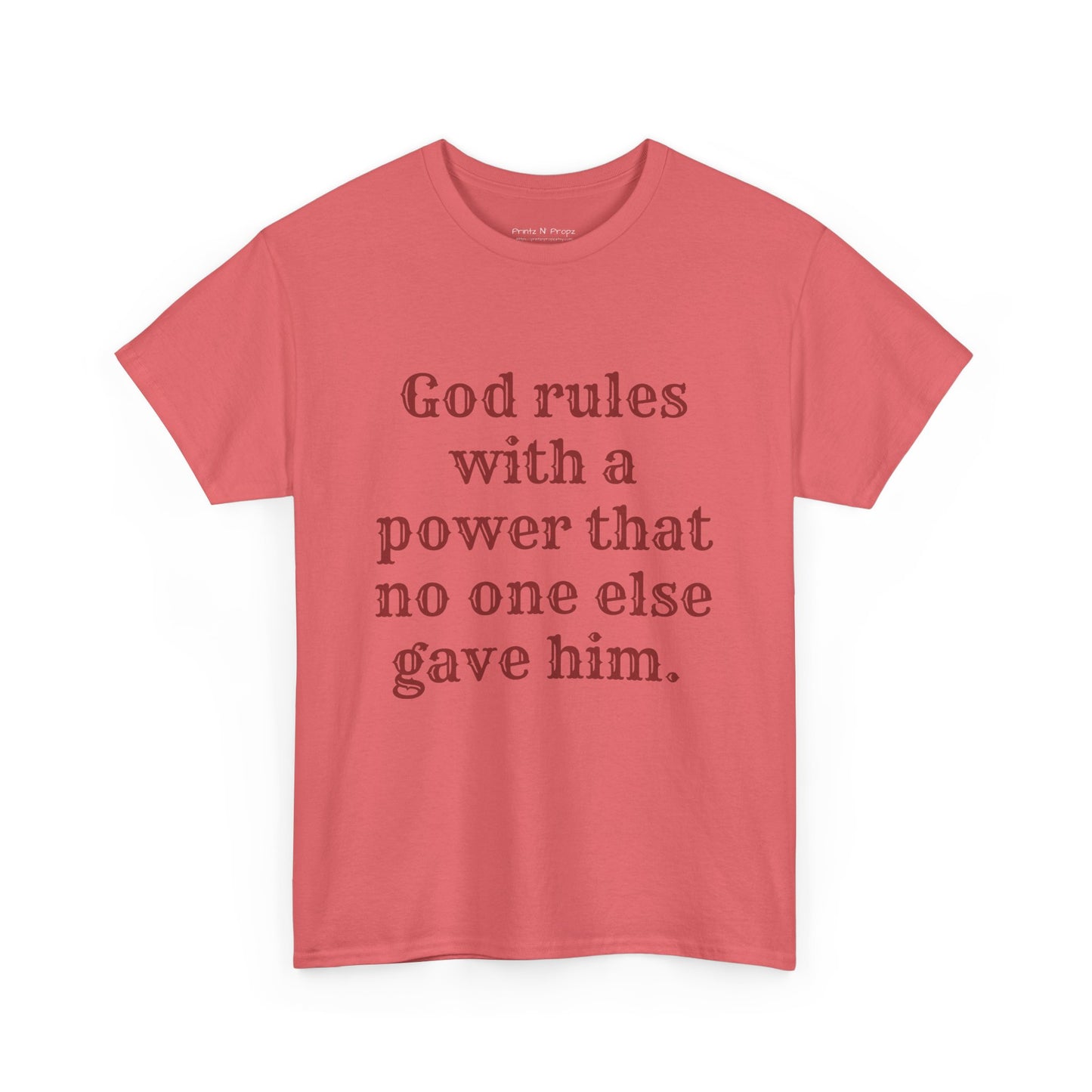 God rules