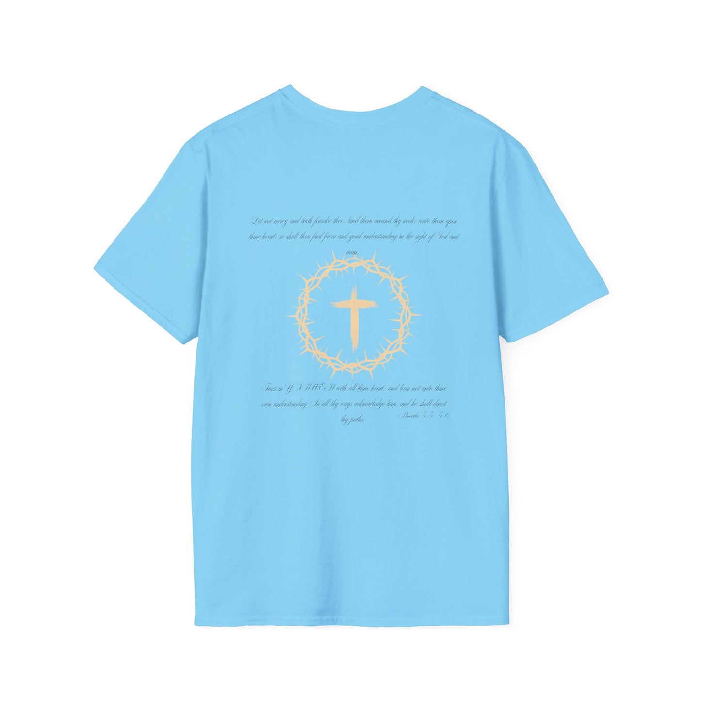 Proverbs 3:6 T-Shirt | Trust in the Lord Bible Verse Christian Tee