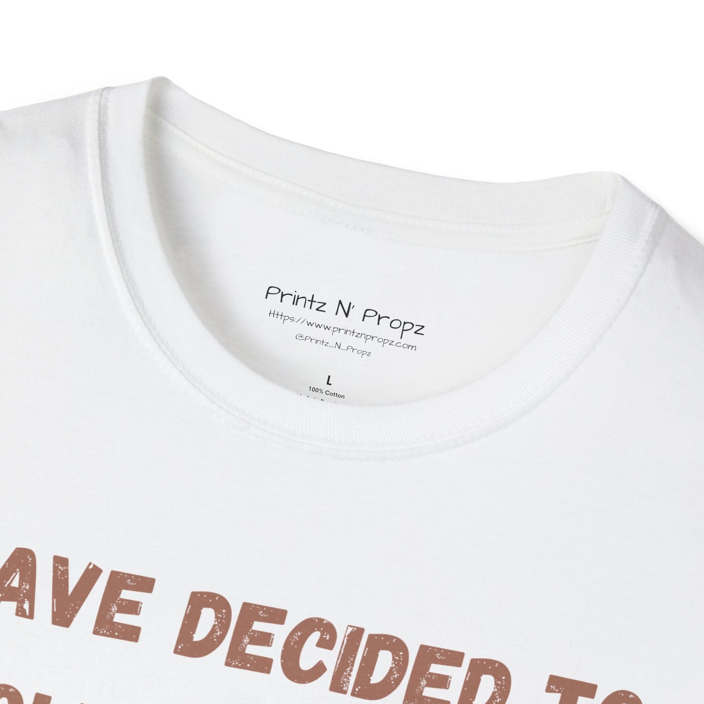 Follower 2025 Unisex T-Shirt - "I Have Decided to Follow Jesus 2025"