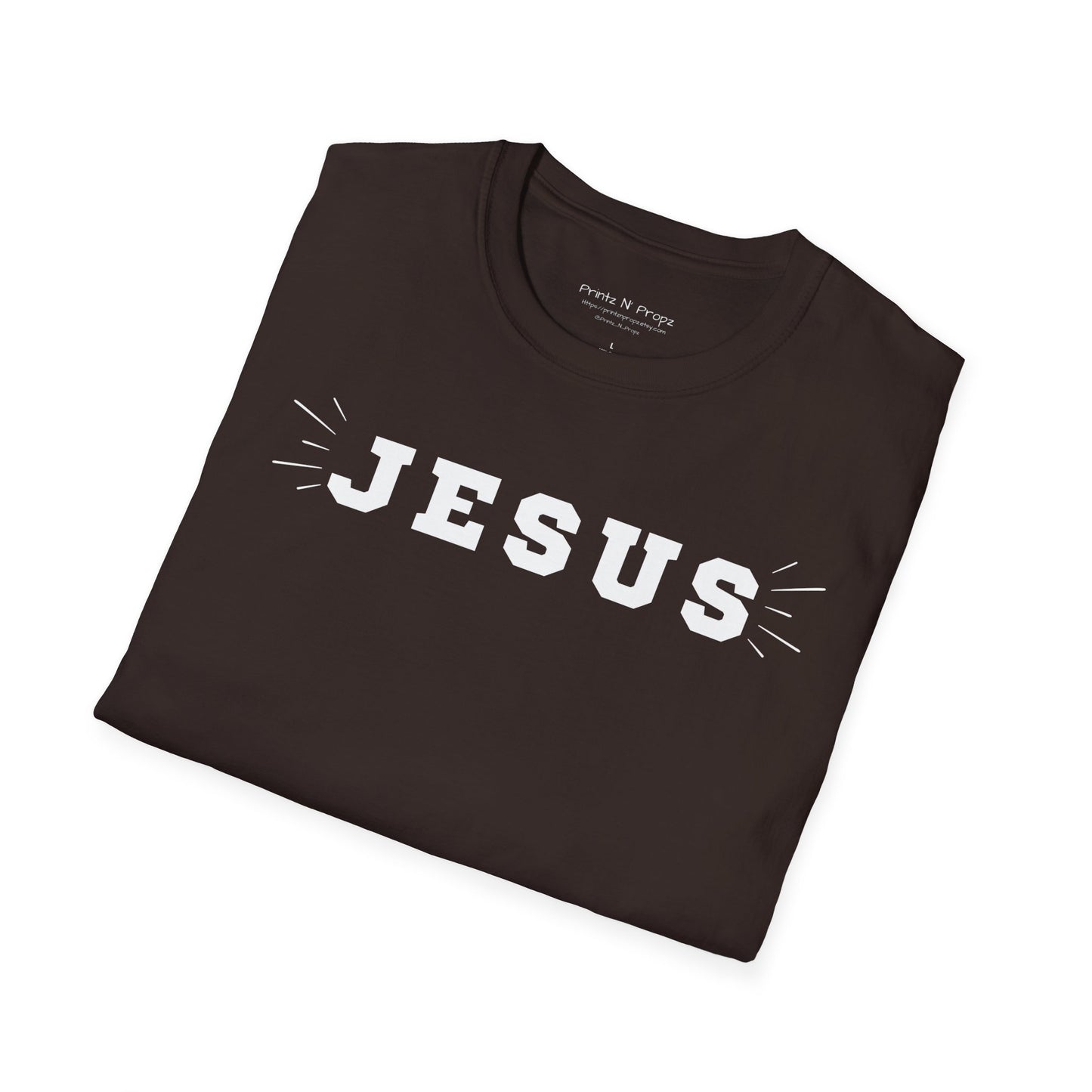 Theres no other king but Jesus Unisex Softstyle T-Shirt