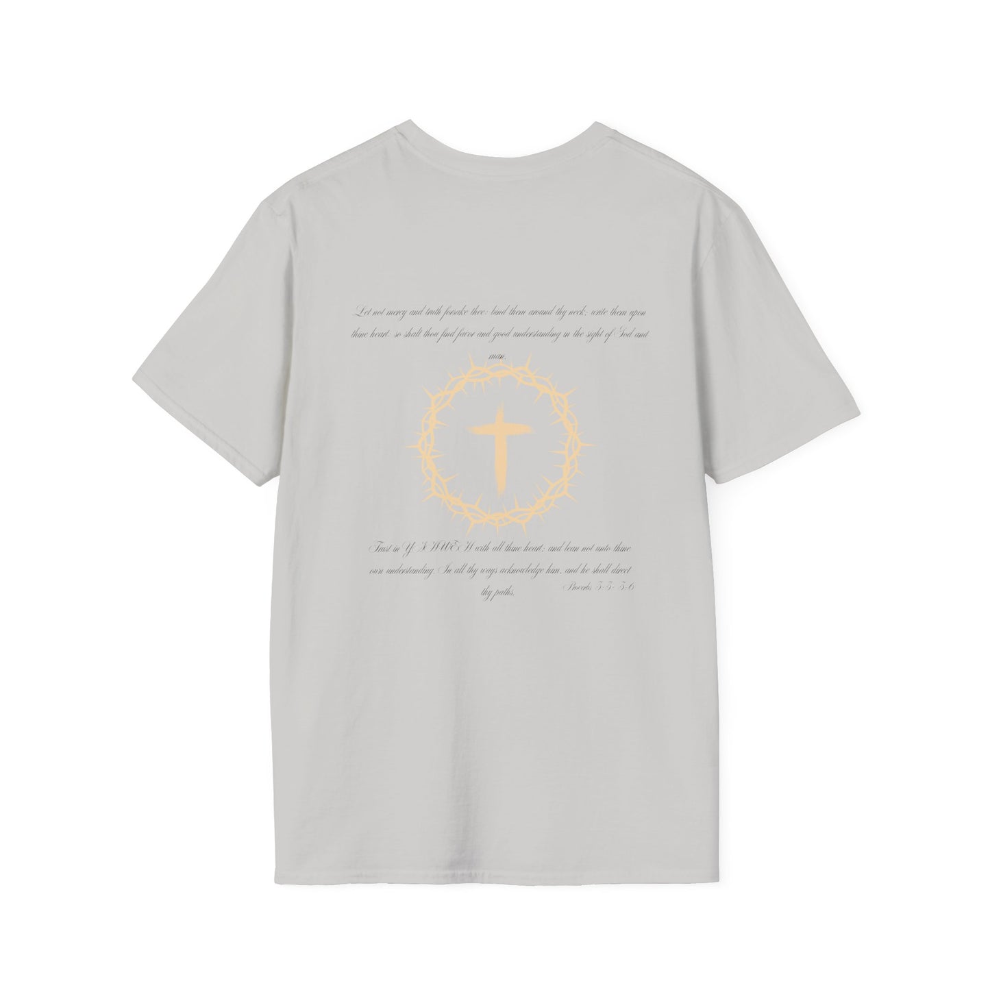 Proverbs 3:6 T-Shirt | Trust in the Lord Bible Verse Christian Tee