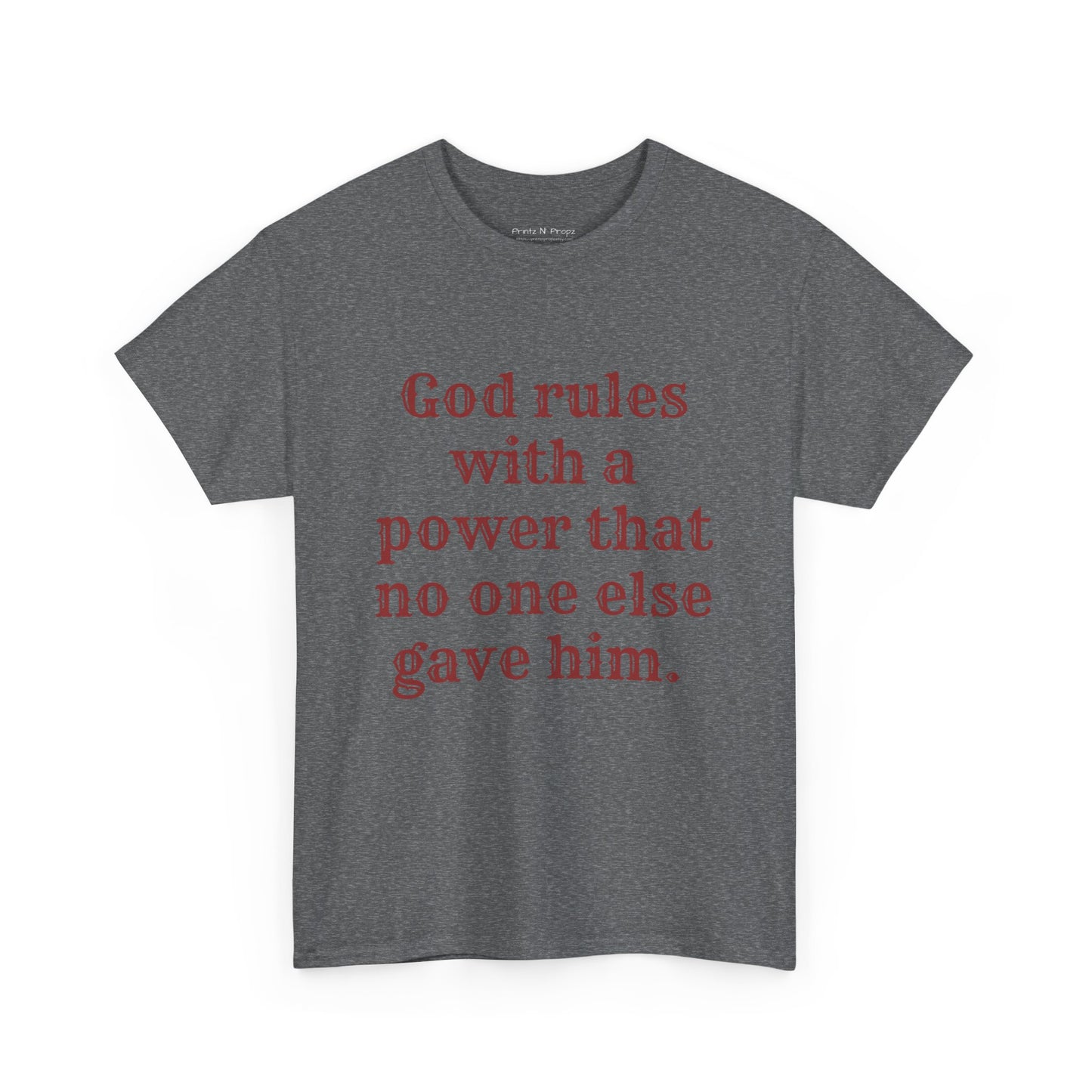 God rules