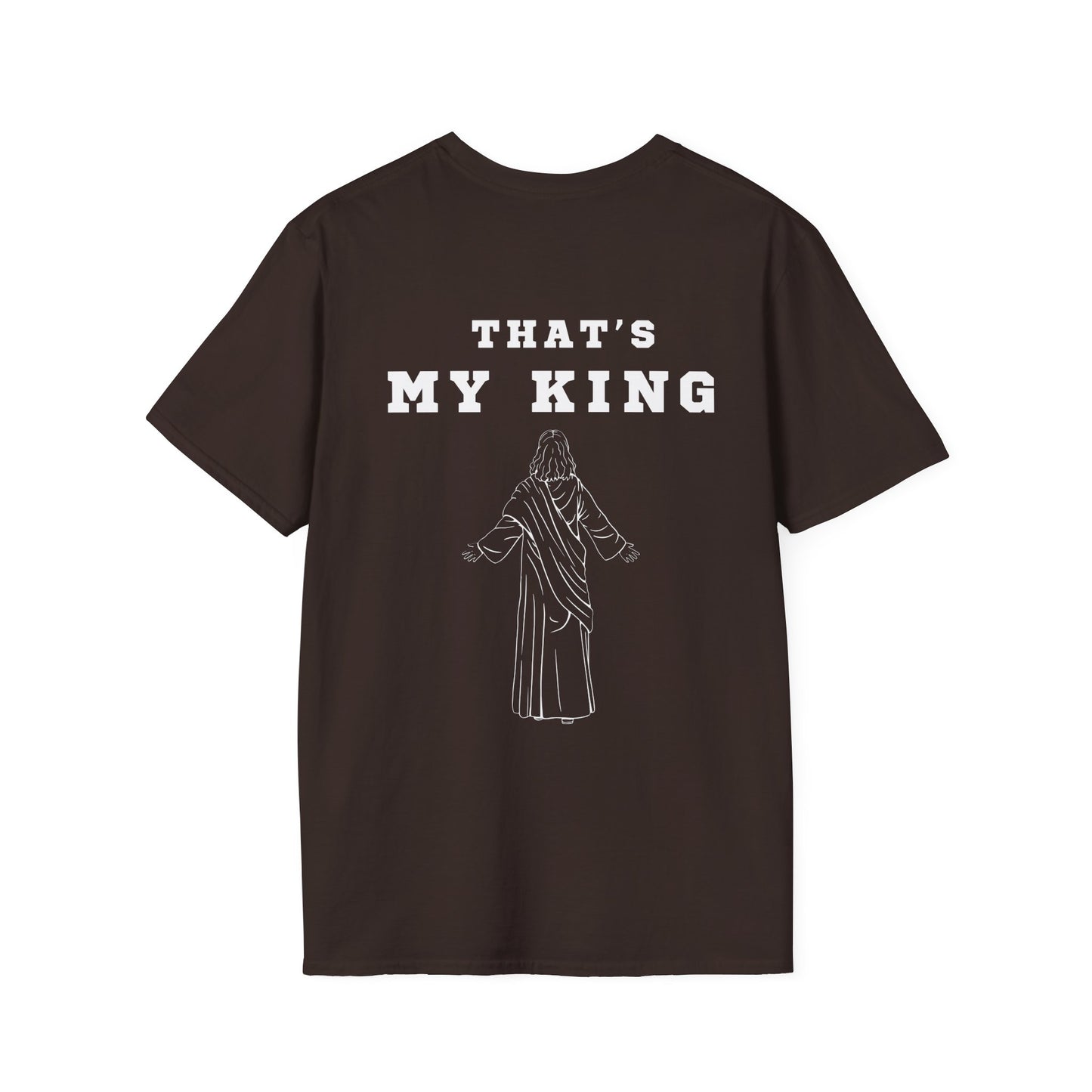 Theres no other king but Jesus Unisex Softstyle T-Shirt