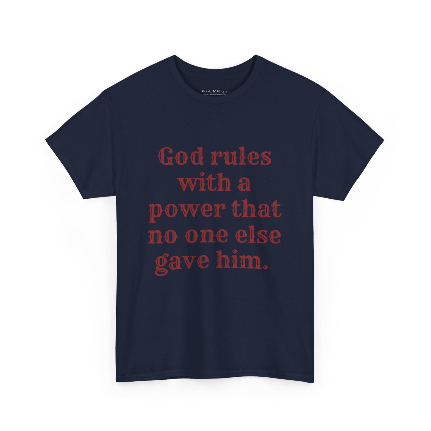 God rules