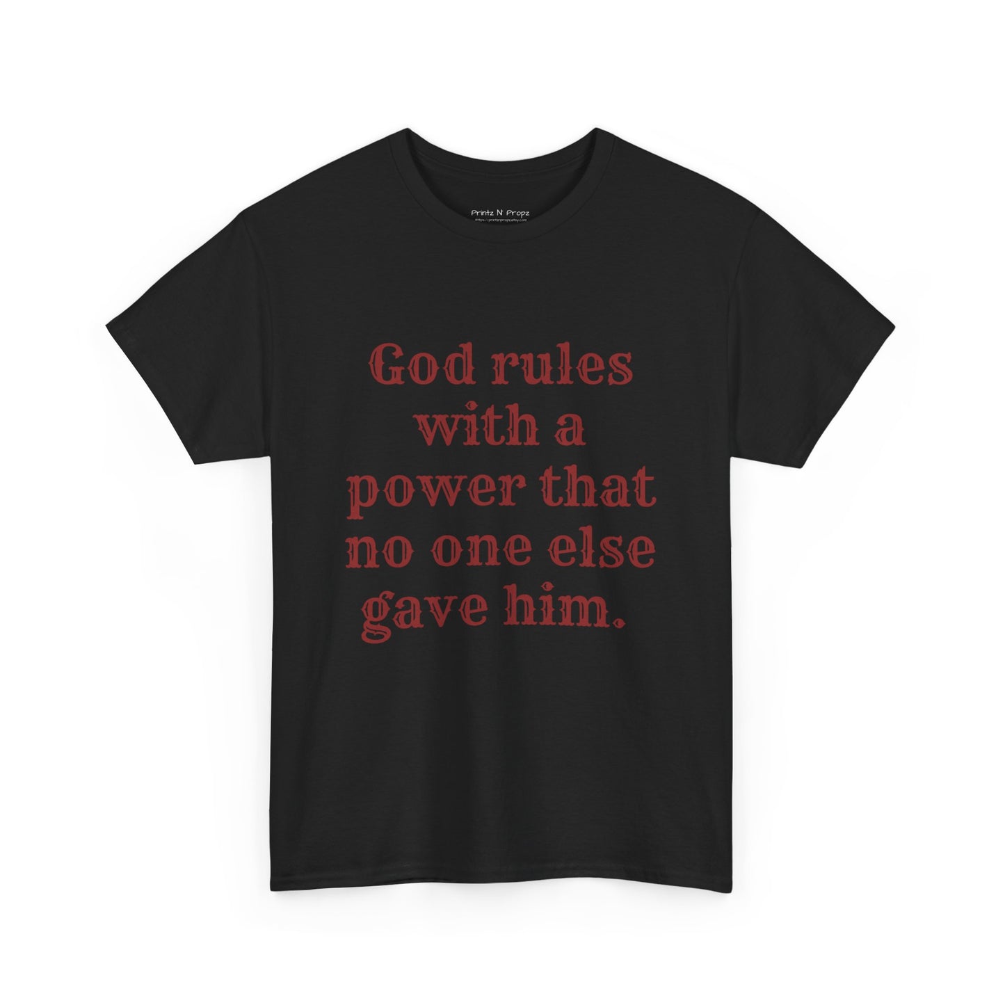 God rules