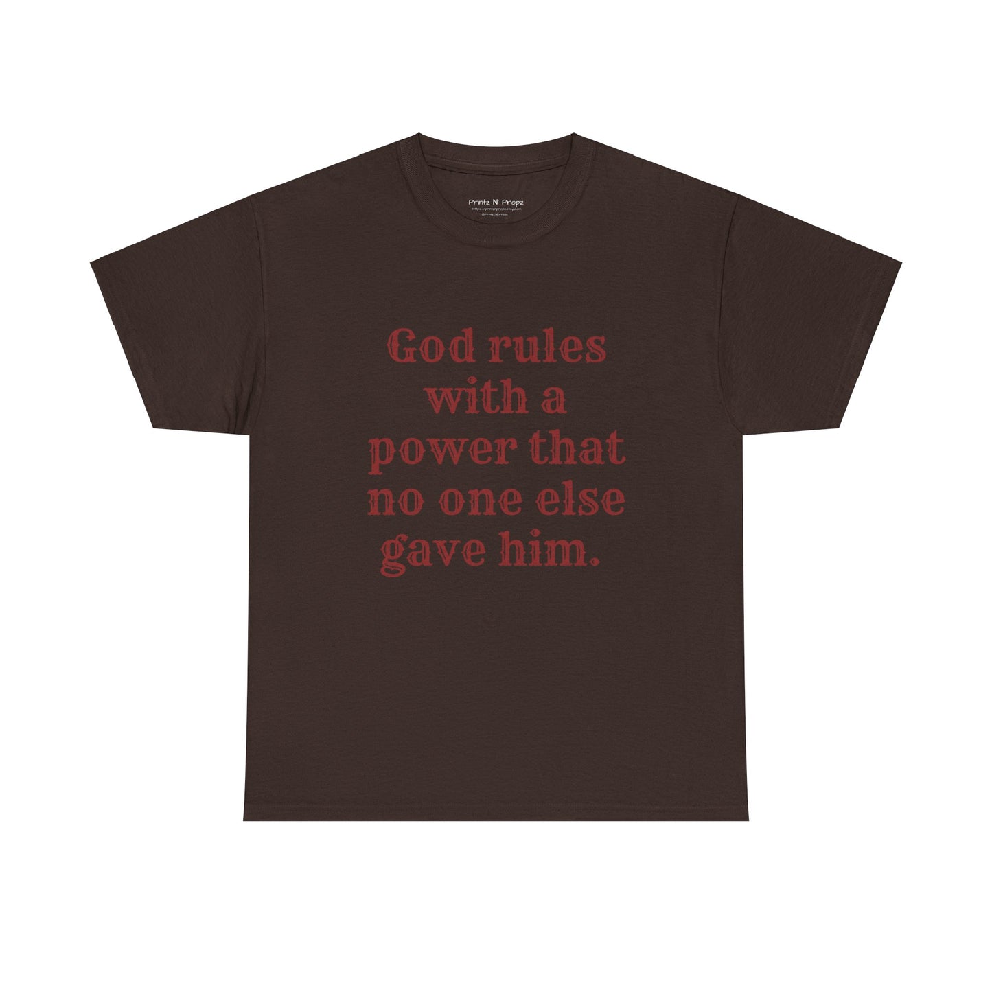 God rules